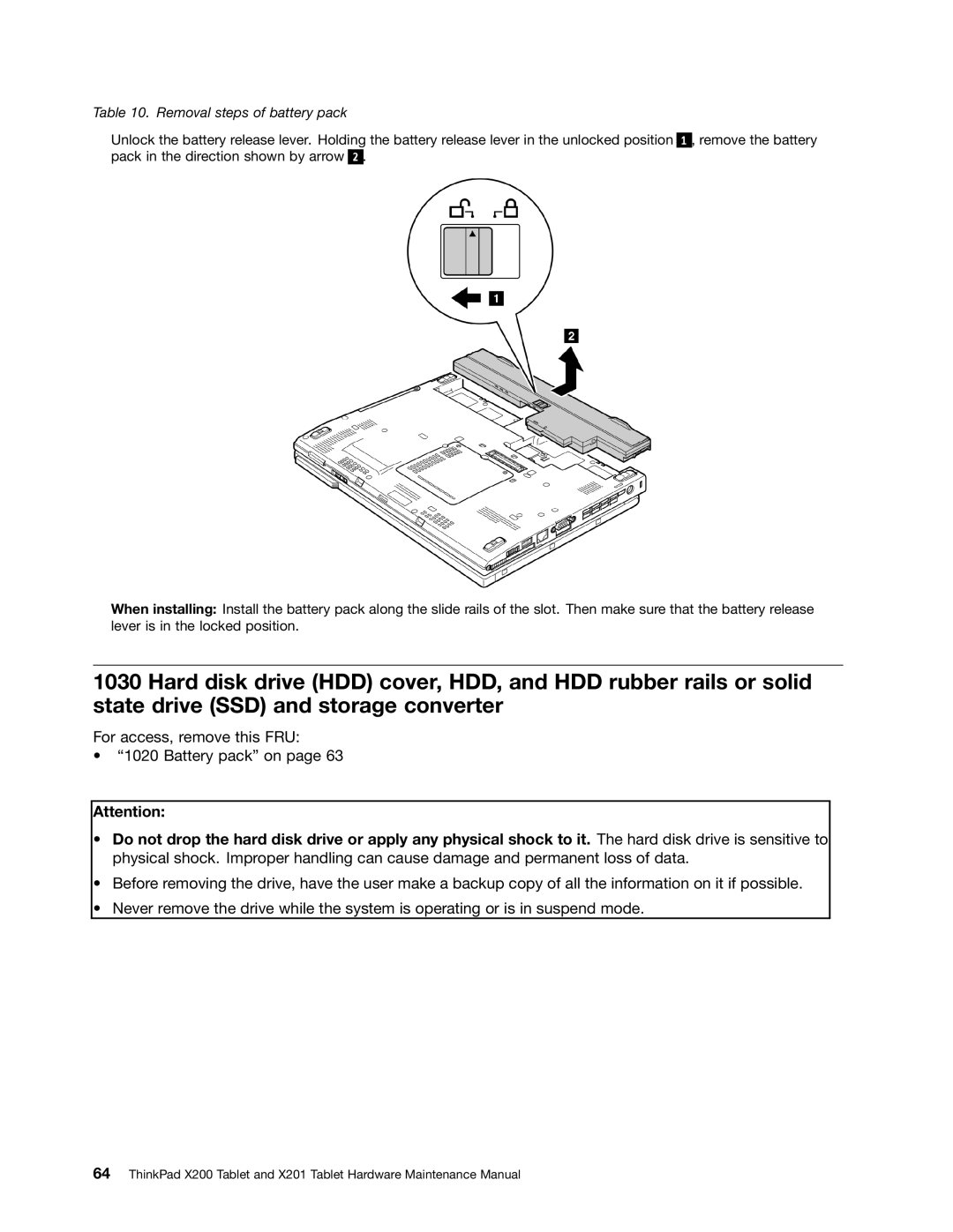 Lenovo 3093AC6 manual For access, remove this FRU Battery pack on 