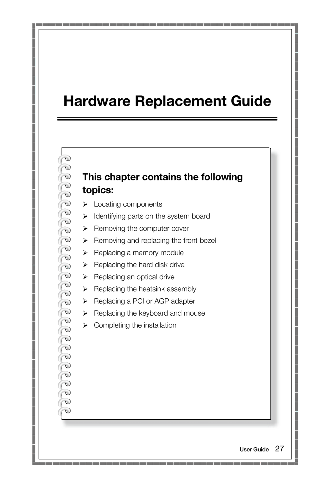 Lenovo 10091, 3099, 57312709, 57RF0010, 57312430, 2558, H430, B540, 1194, 1196, 10080 manual Hardware Replacement Guide 