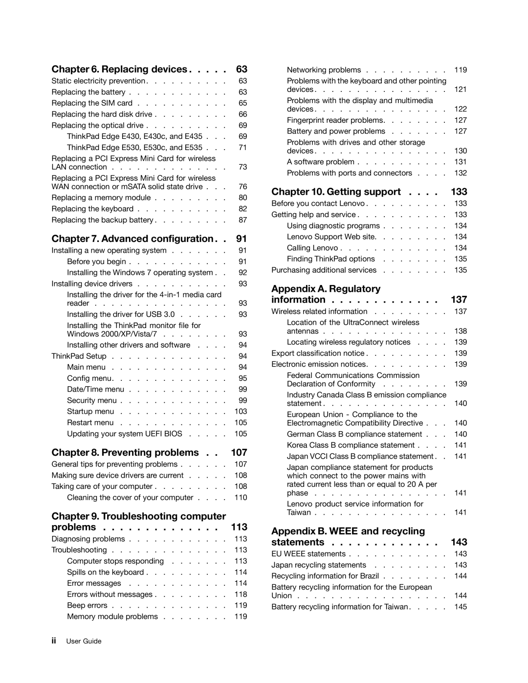 Lenovo 3259AD9, 336655U manual Replacing devices 