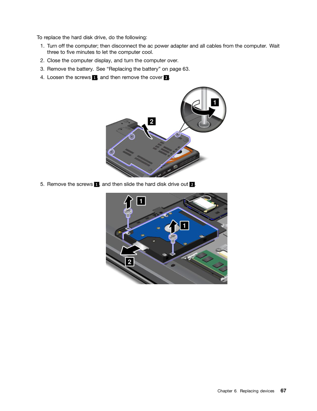 Lenovo 336655U, 3259AD9 manual Replacing devices 