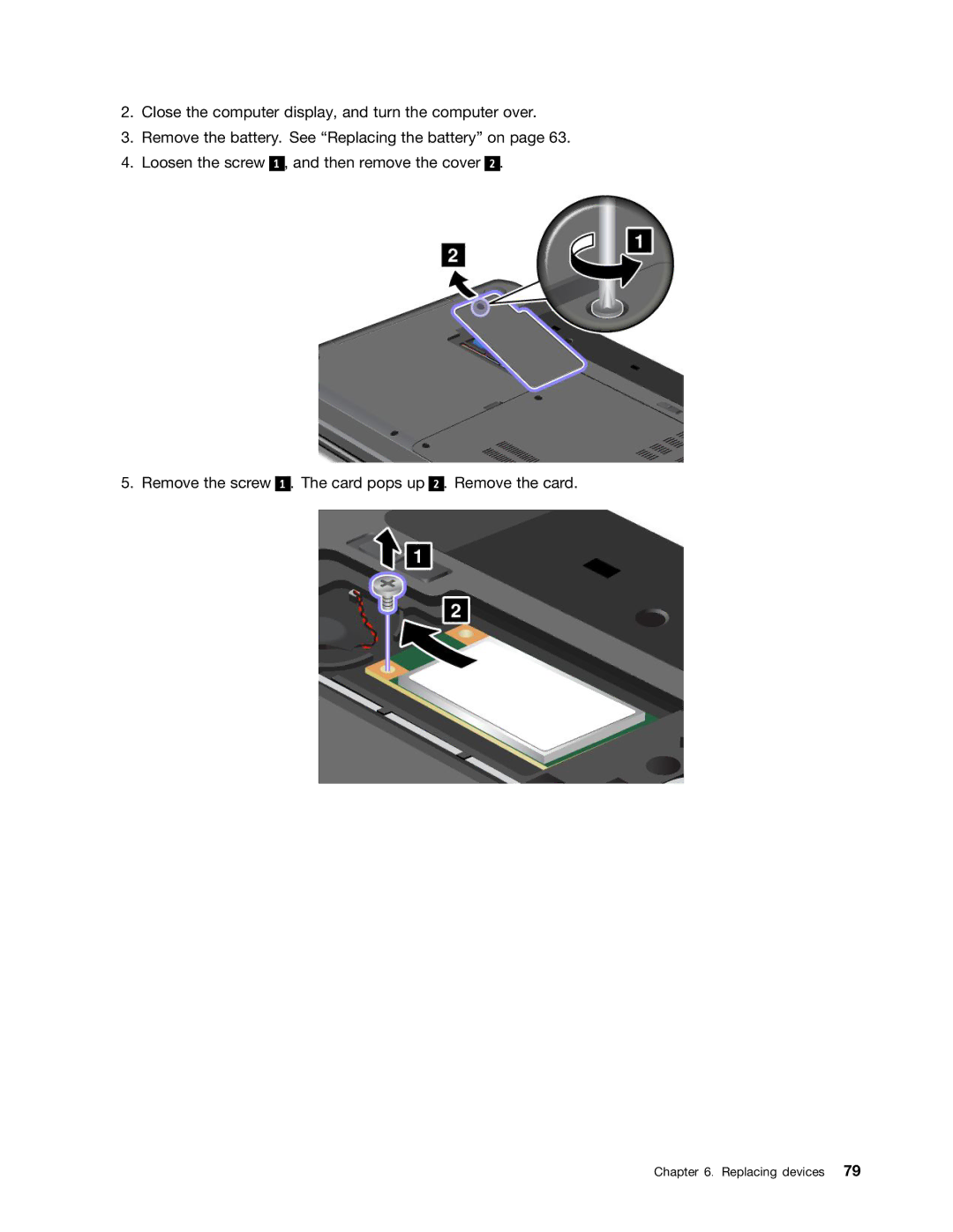 Lenovo 336655U, 3259AD9 manual Replacing devices 