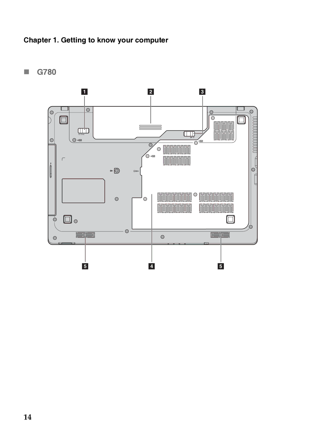 Lenovo 367927U, 37012PU, 59359143, 59359680, G580, G585, G485, G480 manual „ G780 