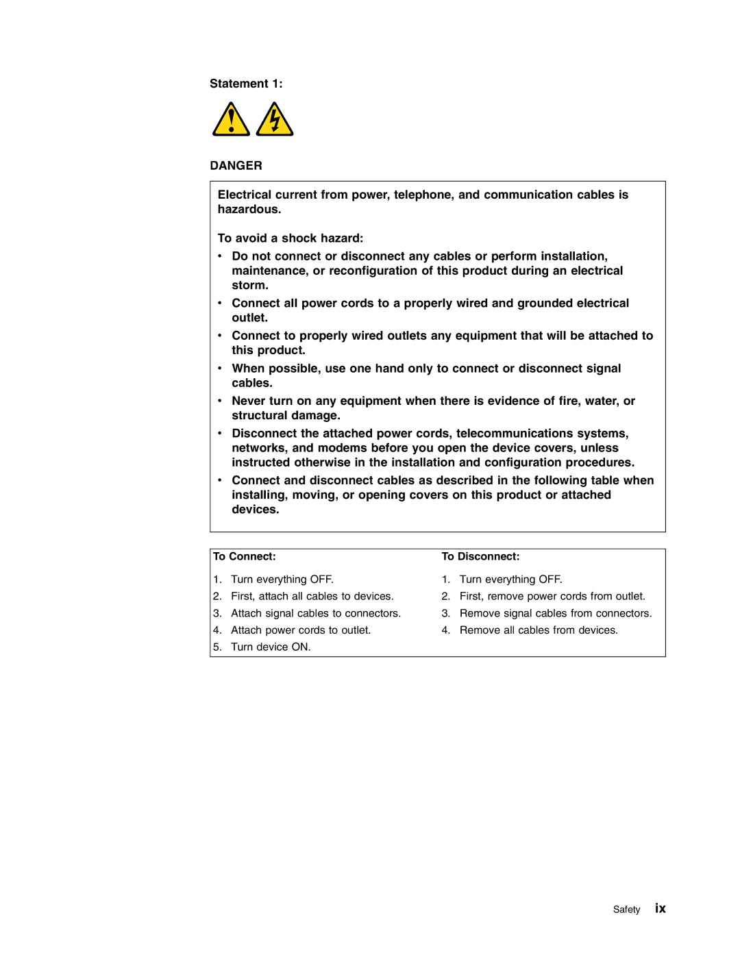 Lenovo 3797 manual To Connect To Disconnect 