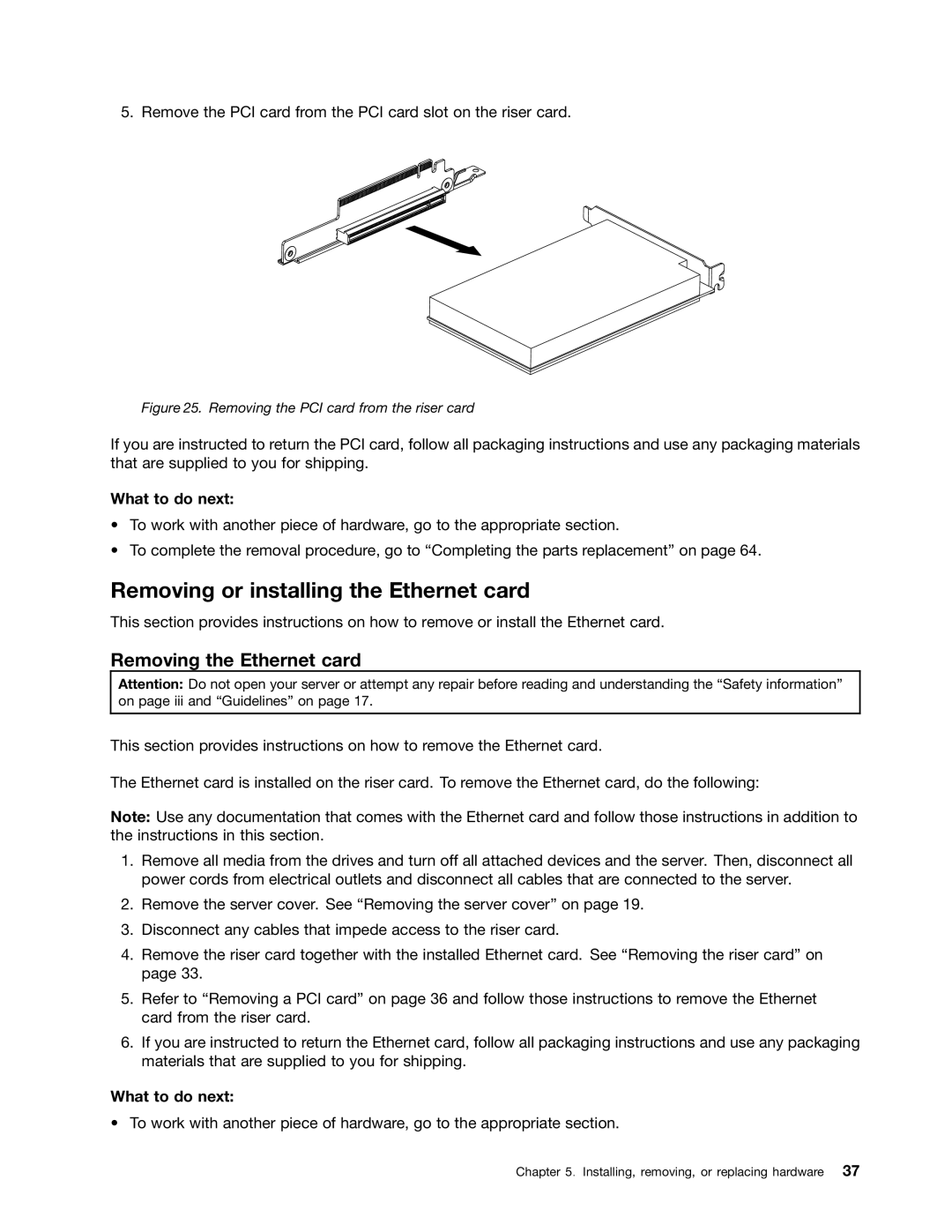 Lenovo 1043, 4011, 1044, 4010 manual Removing or installing the Ethernet card, Removing the Ethernet card 