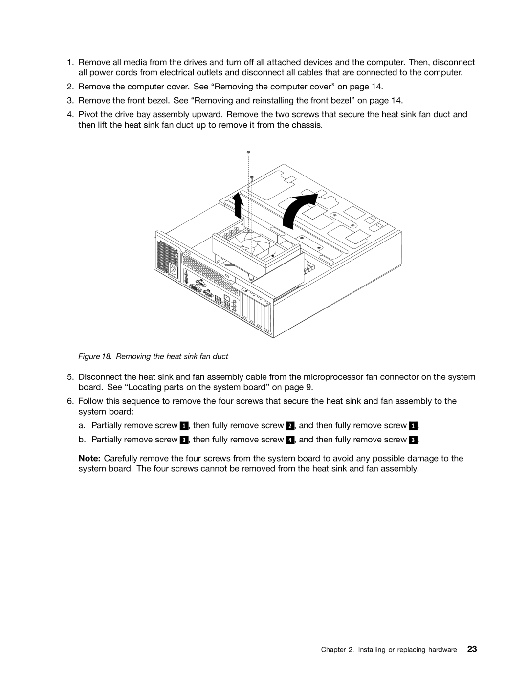 Lenovo 5042, 4163, 5046 manual Removing the heat sink fan duct 