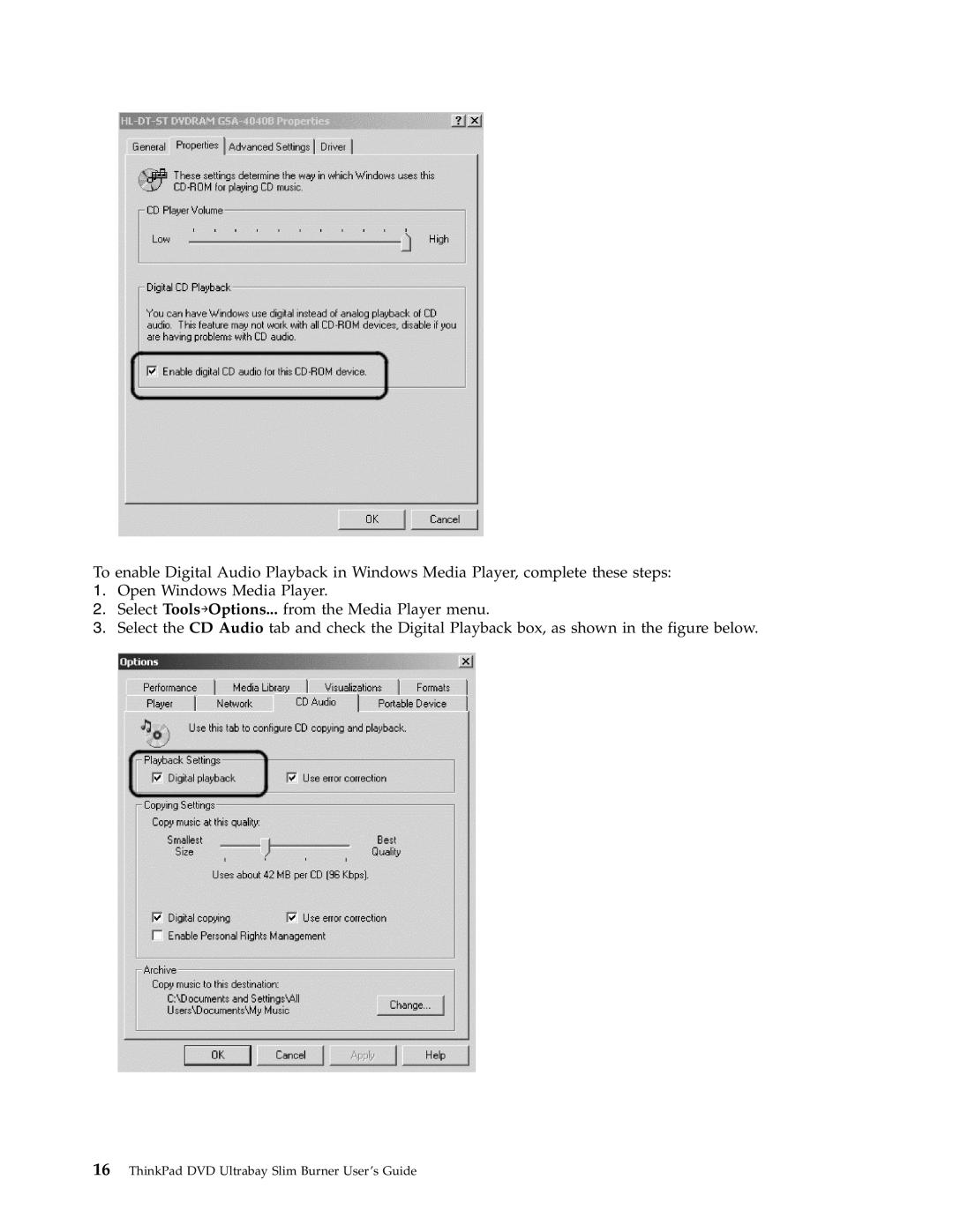 Lenovo 41N5647 manual ThinkPad DVD Ultrabay Slim Burner User ’sGuide 