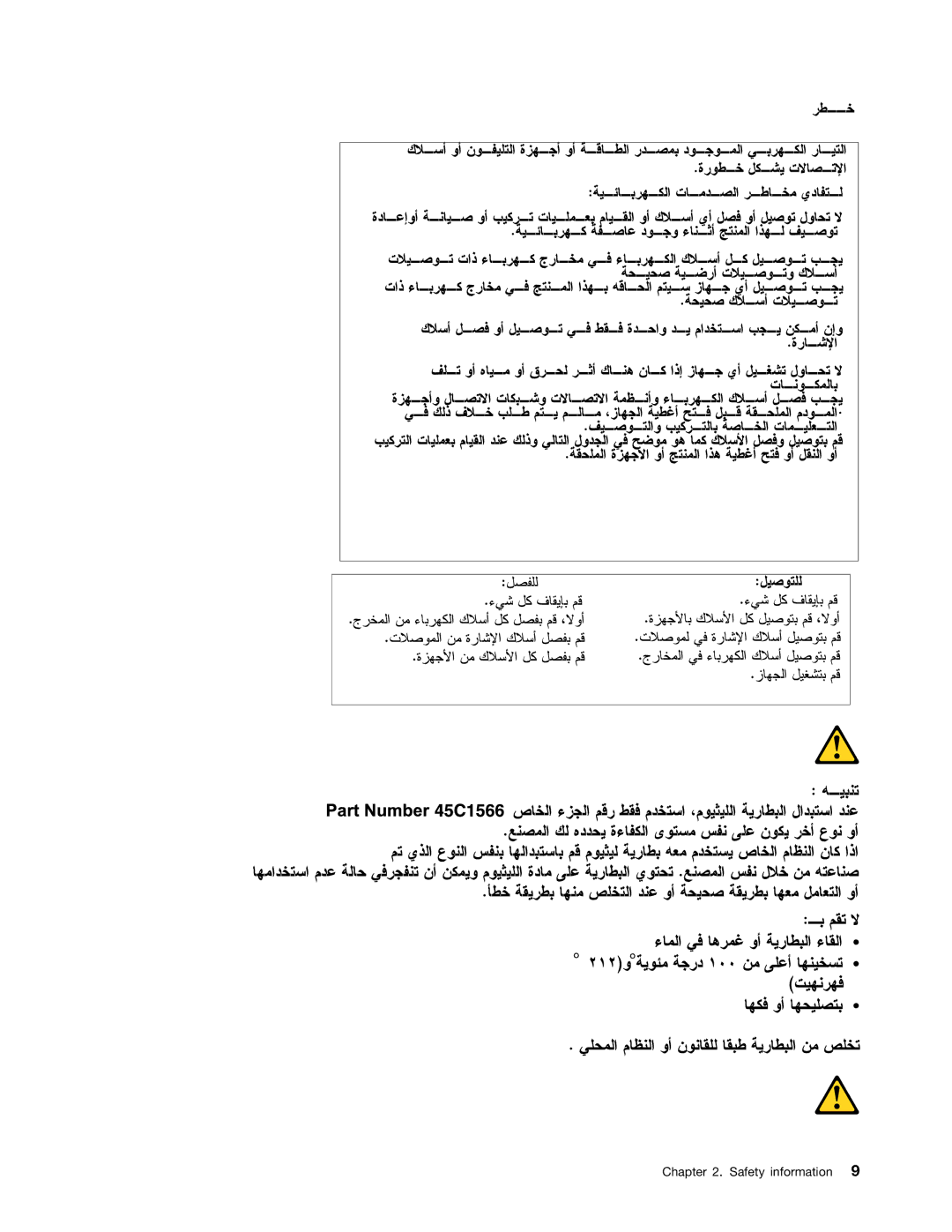 Lenovo 4220, 4222, 4215, 4219, 4221 manual Safety information 