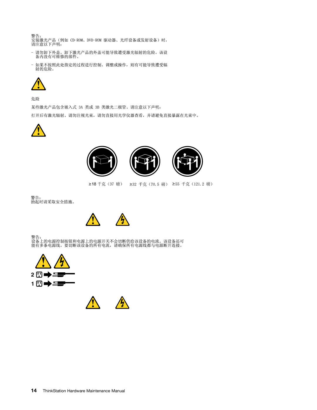 Lenovo 4229, 4223, 4228 manual ThinkStation Hardware Maintenance Manual 