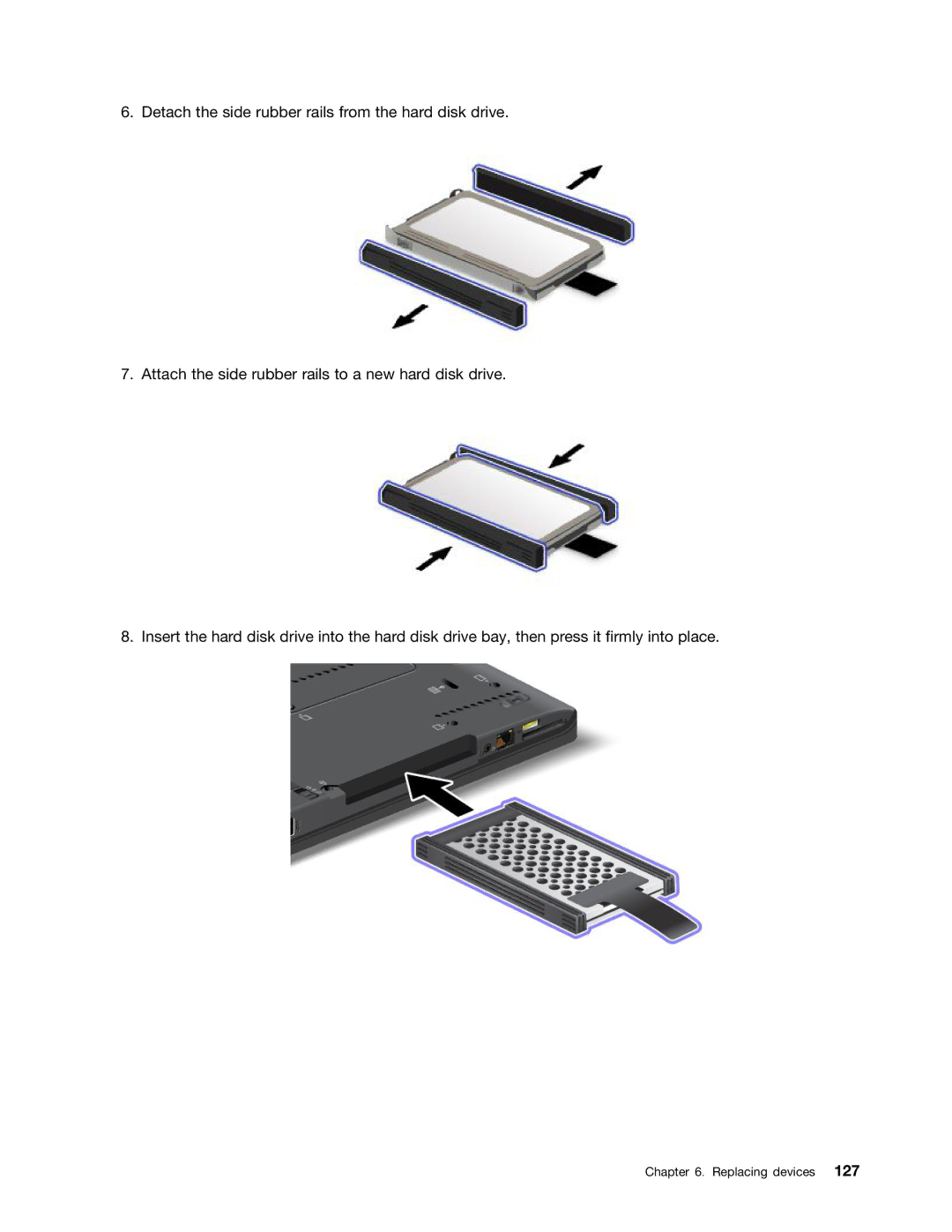 Lenovo 429040 manual Replacing devices 