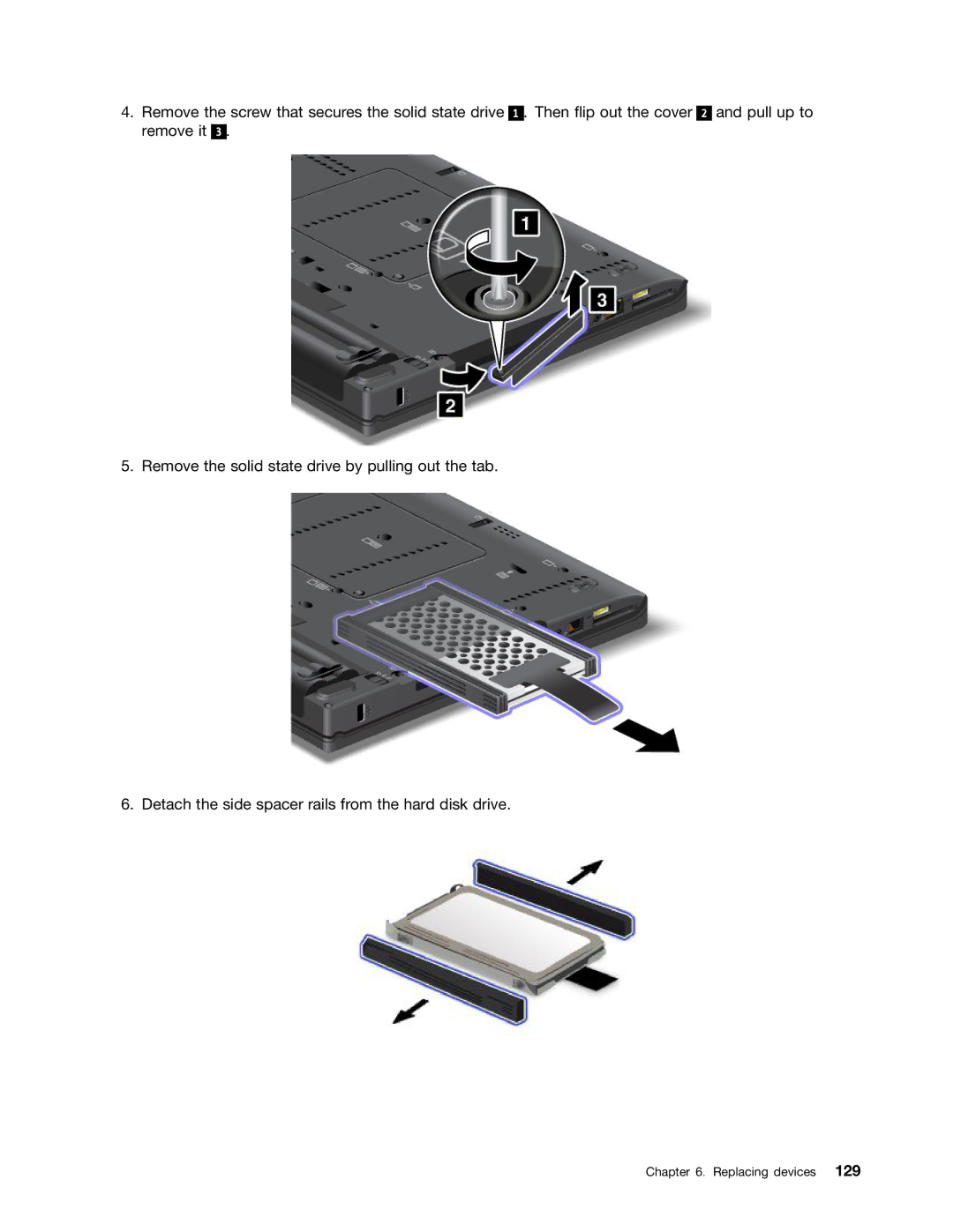 Lenovo 429040 manual Replacing devices 