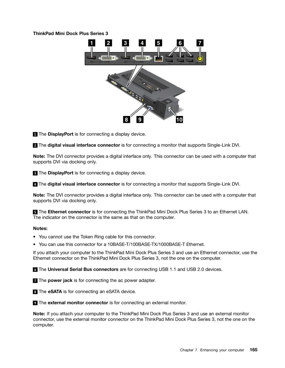 Lenovo 429040 manual ThinkPad Mini Dock Plus Series 