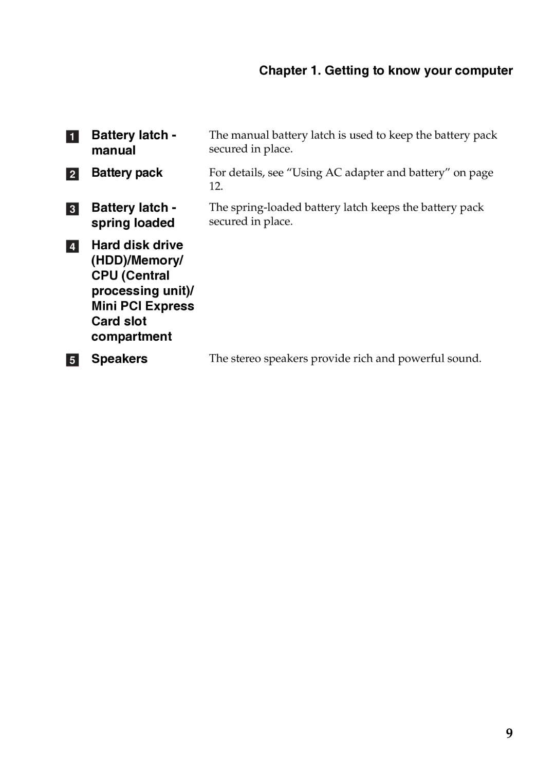 Lenovo G475, 4334EAU, G570, G575, G470 manual 