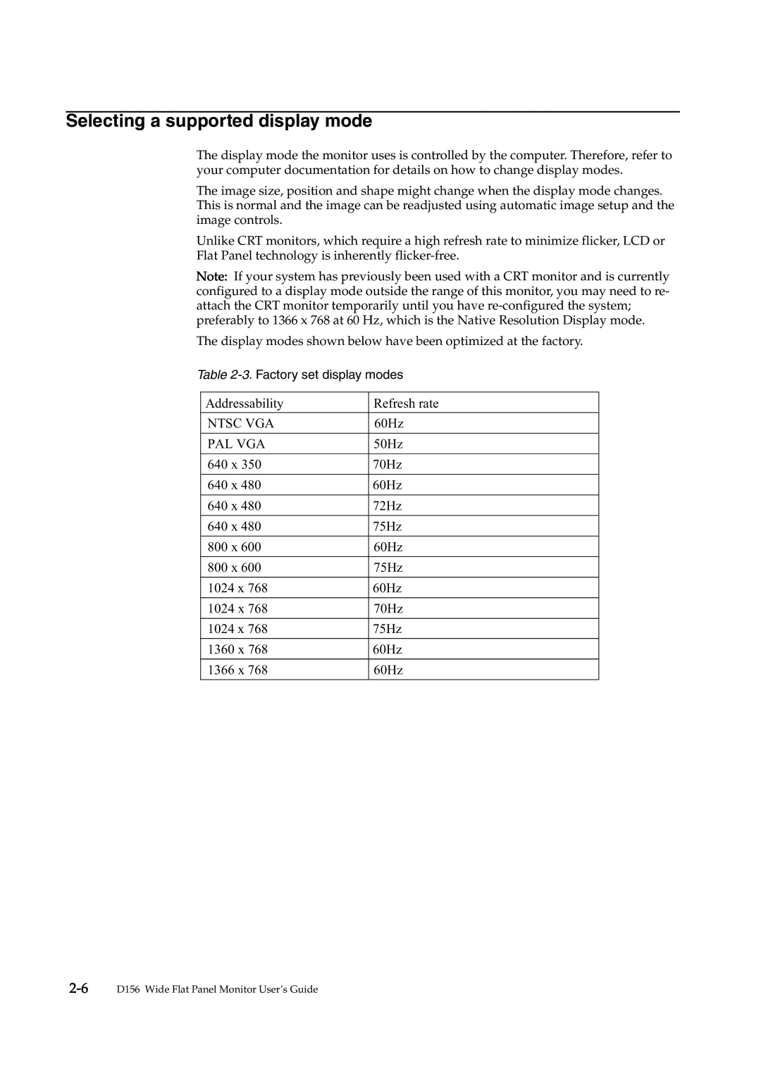 Lenovo 4415-AB1 manual Selecting a supported display mode, Pal Vga 