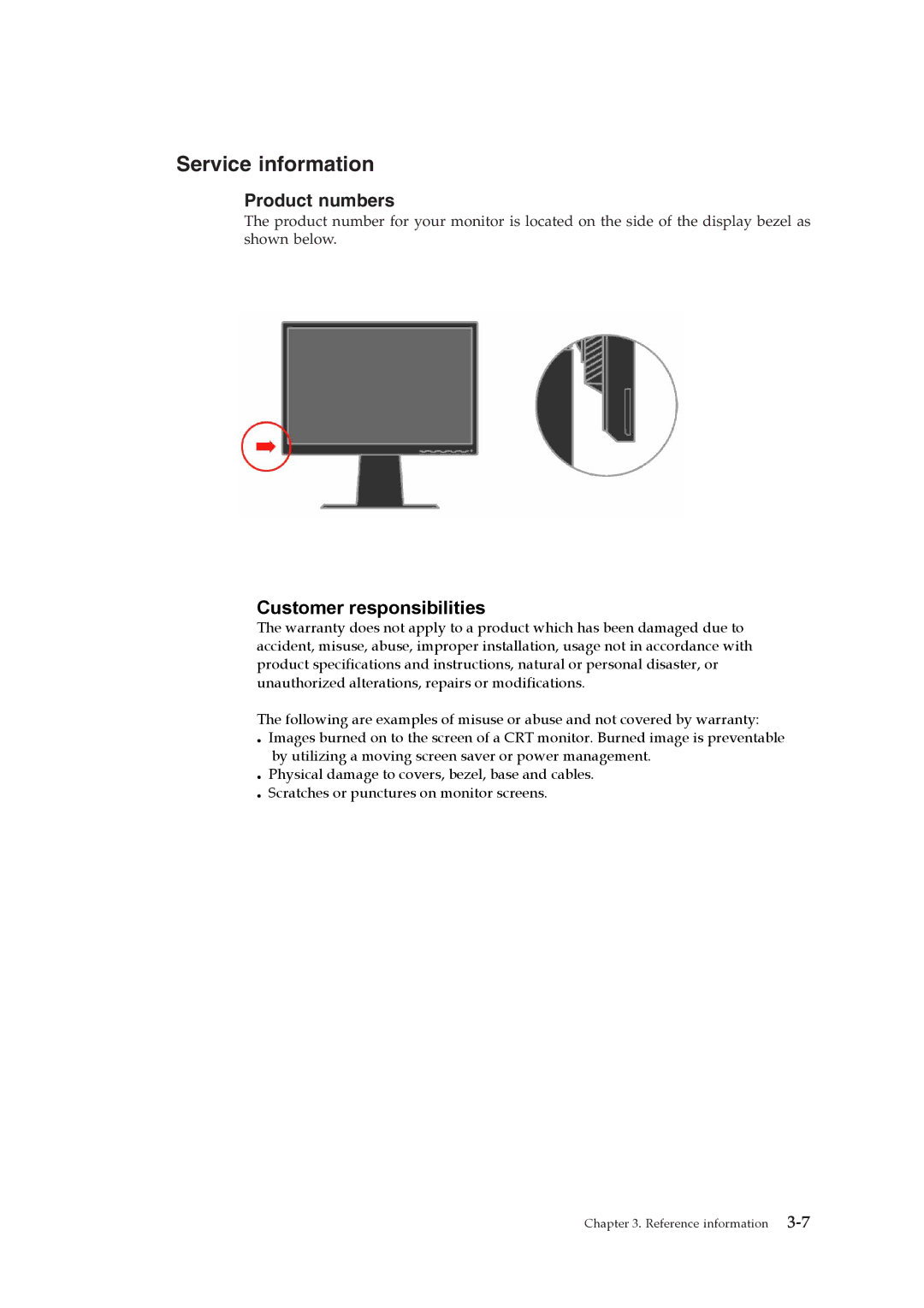 Lenovo 4424-HB6 manual Service information, Customer responsibilities 