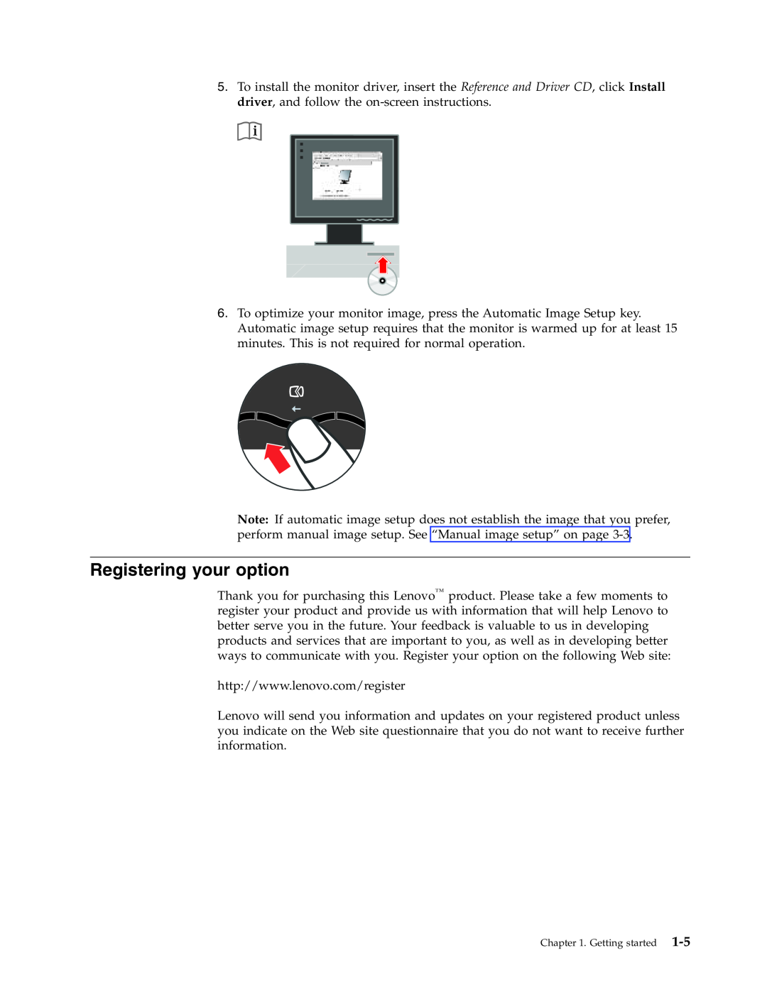 Lenovo 4428-AB1 manual Registering your option 
