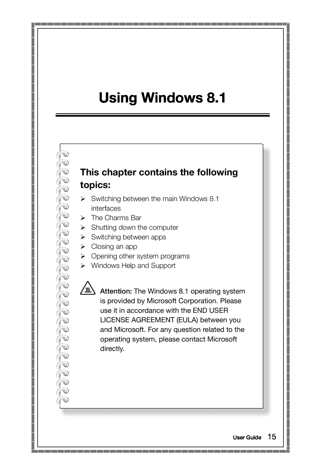 Lenovo 57321302 manual Using Windows, This chapter contains the following topics 
