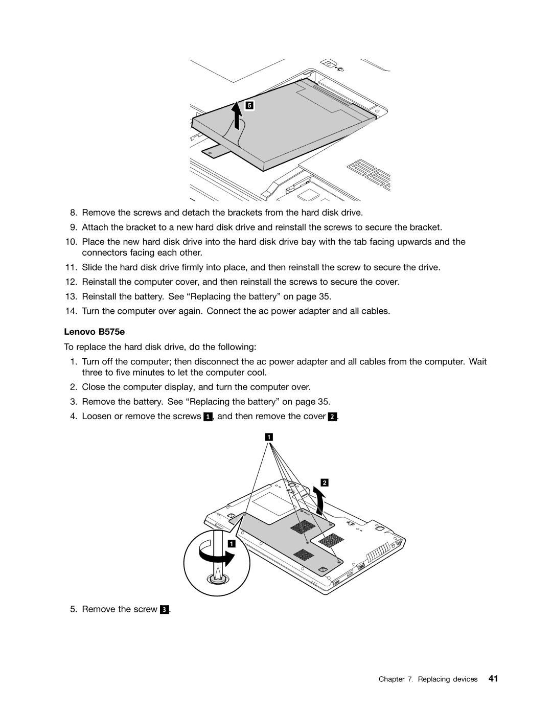 Lenovo B475E, 59360210 manual Lenovo B575e 