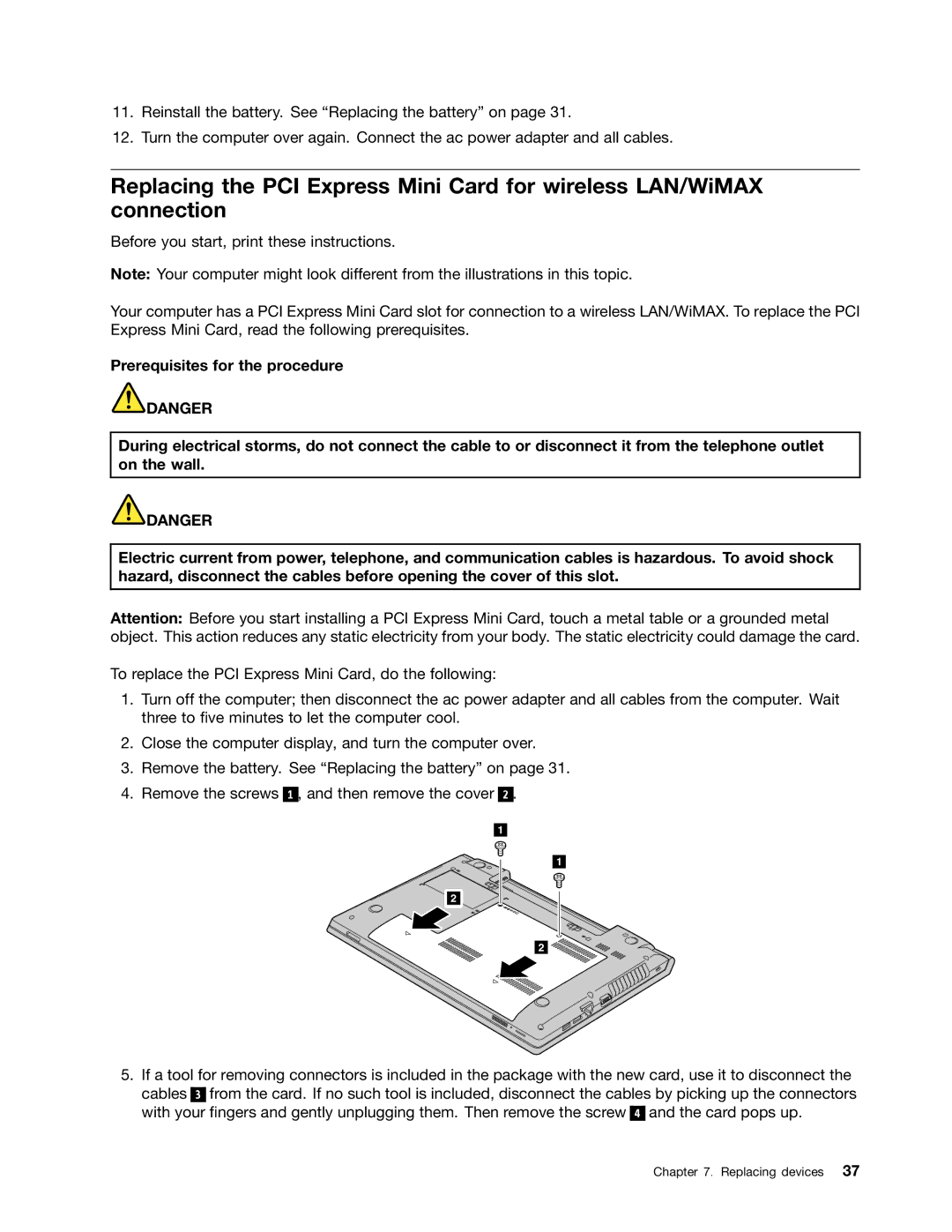 Lenovo 59366616, B590, B490 manual Replacing devices 