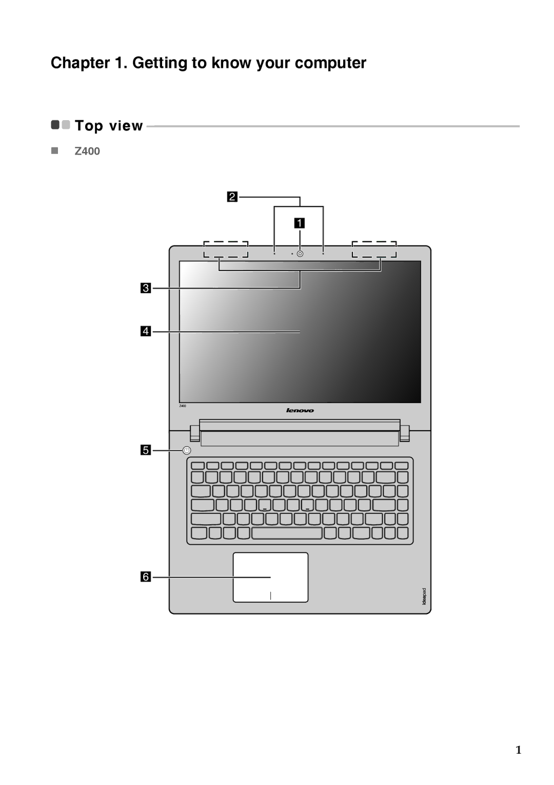 Lenovo 59RF0176 manual Getting to know your computer 