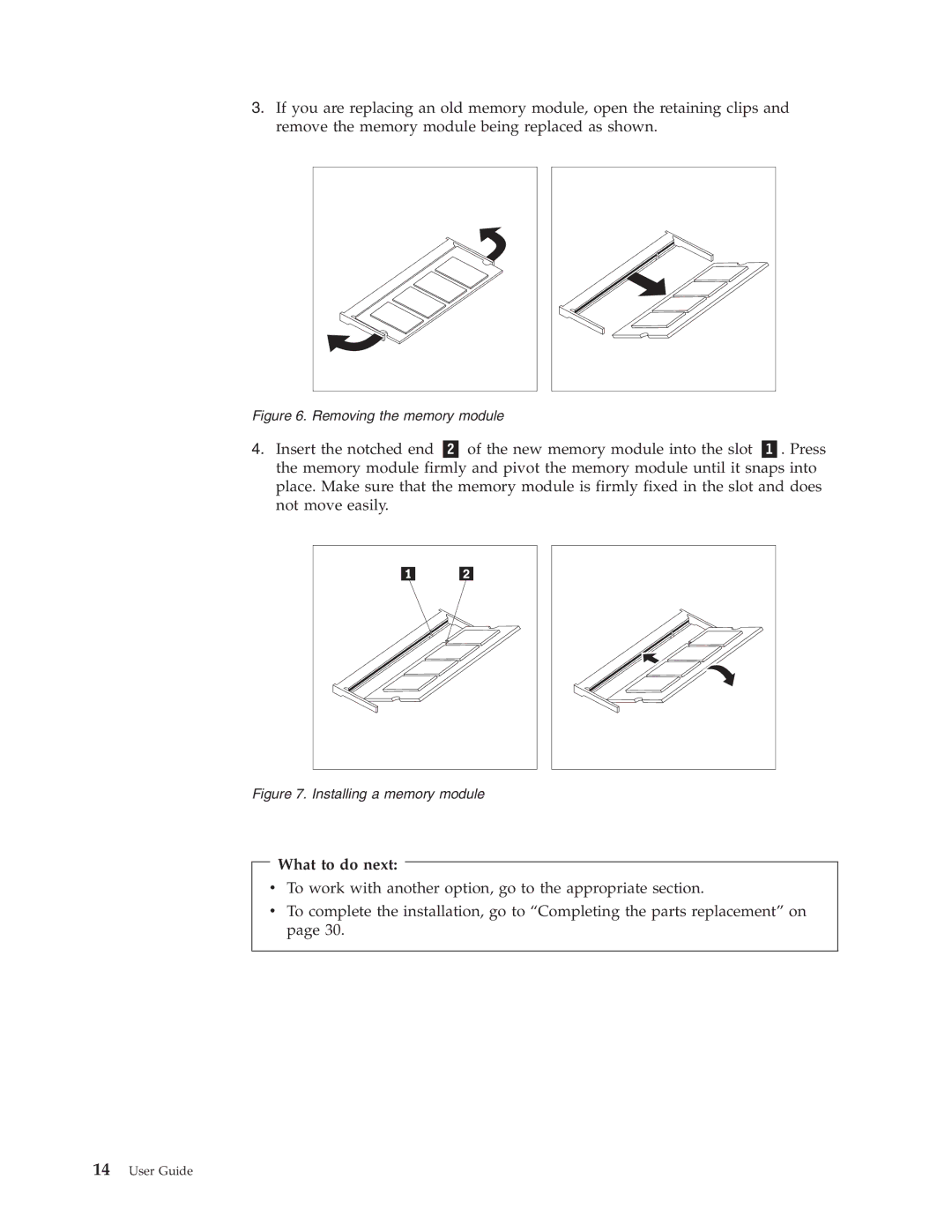 Lenovo 7359, 6139, 7348, 8338, 8820, 7637, 7479, 7626, 7356, 7629, 7345, 6136, 7187, 9961 manual What to do next 