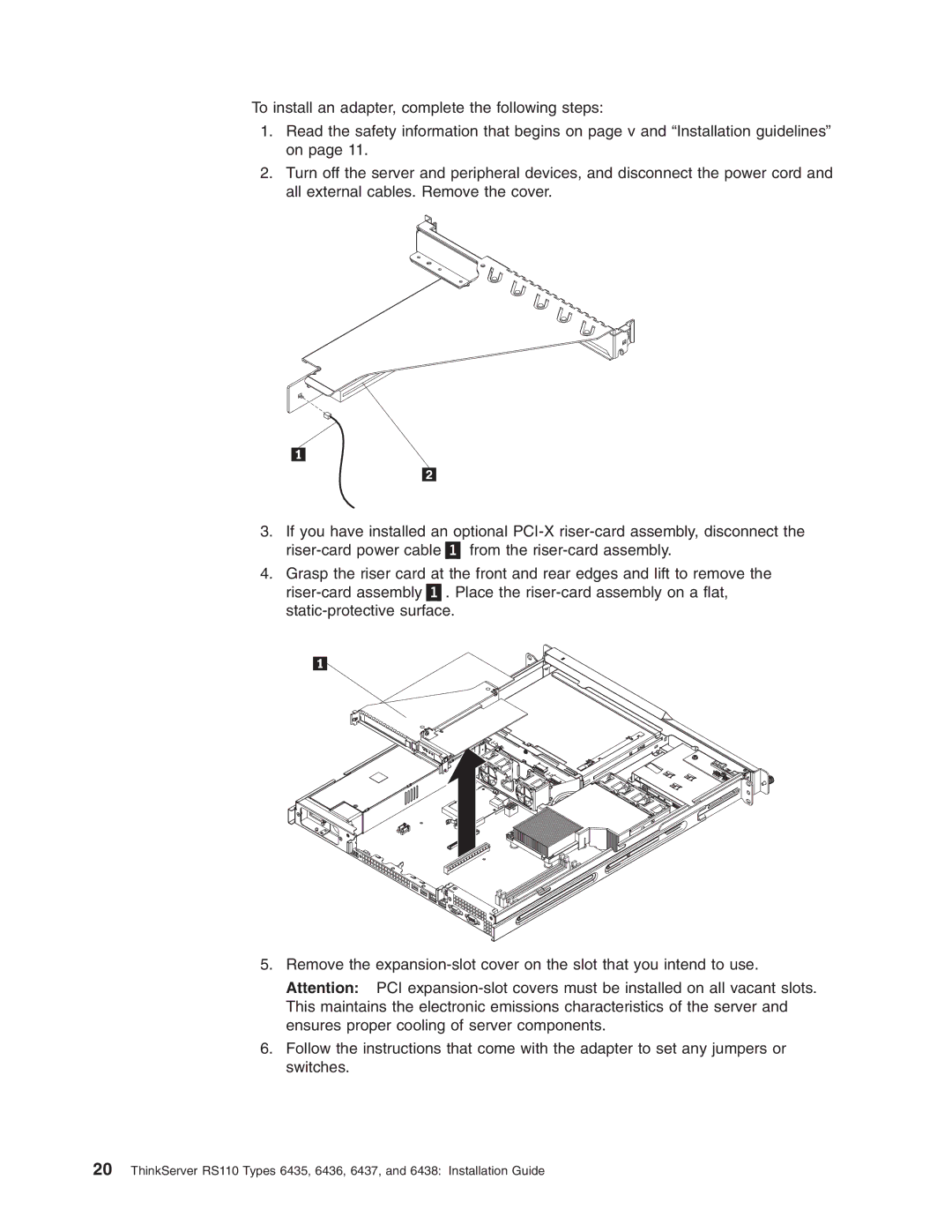 Lenovo 6436, 6438, 6437, 6435 manual 