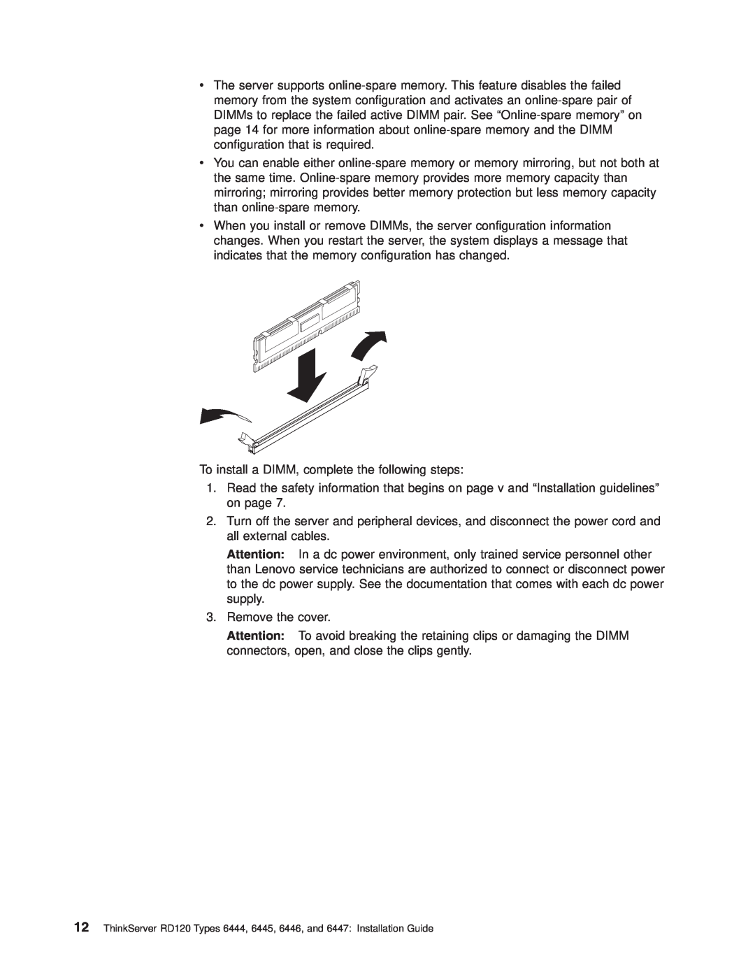 Lenovo 6445, 6447, 6446, 6444 manual 