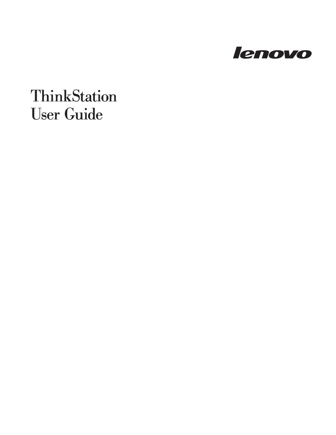 Lenovo 6439, 6493, 6483, 6449, 6427, 6423 manual ThinkStation User Guide 