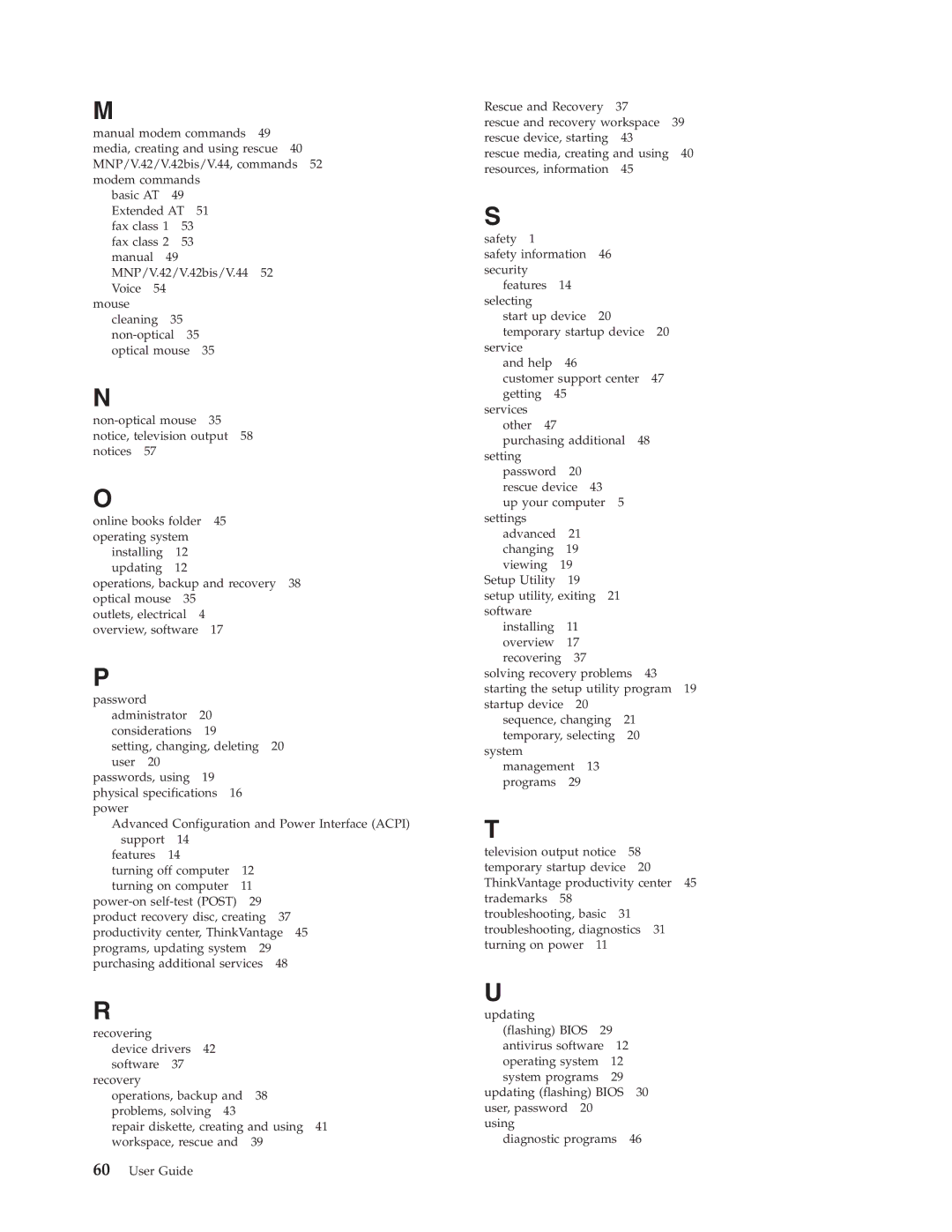 Lenovo 6449, 6493, 6483, 6439, 6427, 6423 manual 