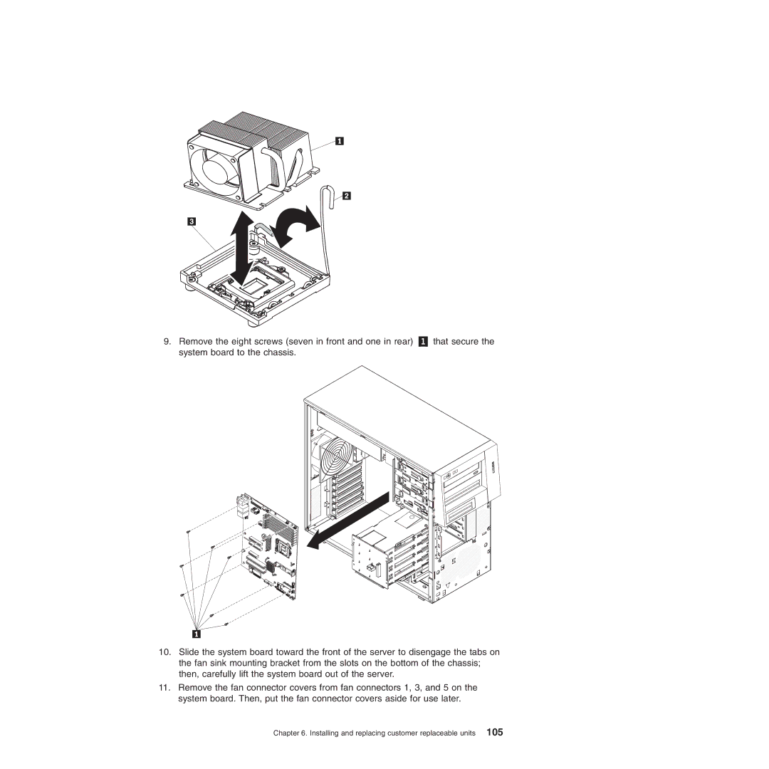 Lenovo 6524, 6523, 6530, 6525, 6522, 6526, 6528, 6529 manual Installing and replacing customer replaceable units 