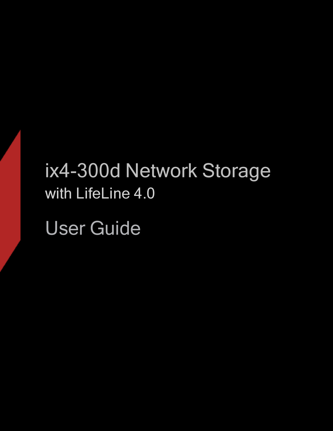 Lenovo 70B89001NA, 70B89003NA, 70B89000NA manual ix4-300d Network Storage, User Guide, with LifeLine 