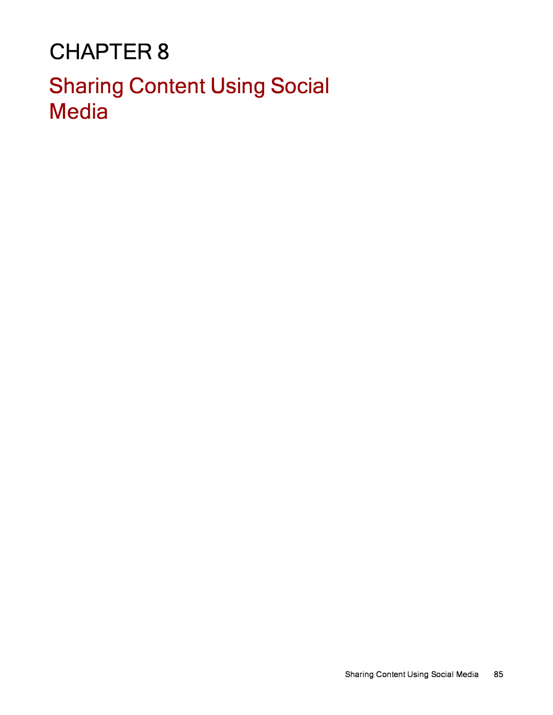 Lenovo 70B89000NA, 70B89003NA, 70B89001NA manual Sharing Content Using Social Media, Chapter 