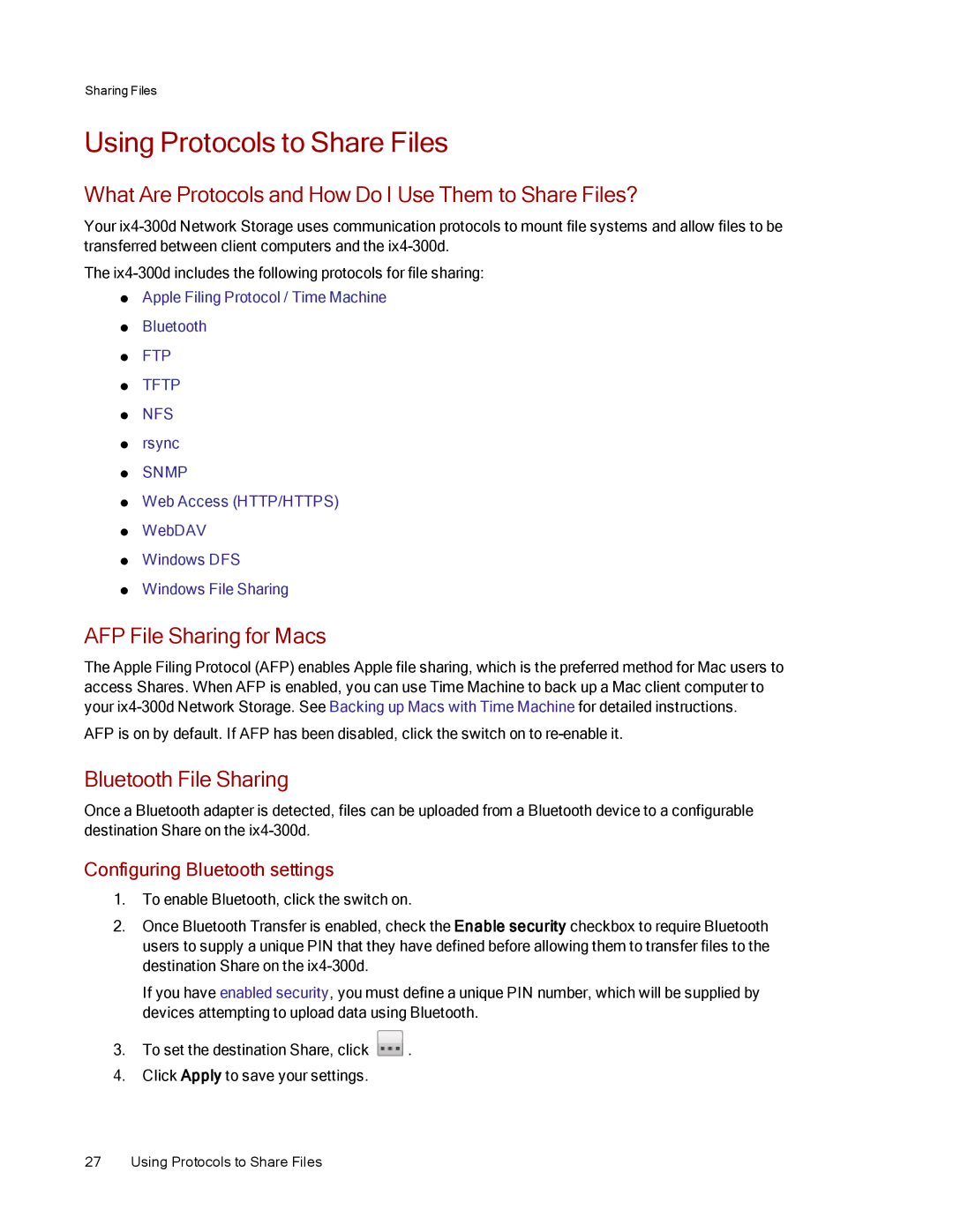 Lenovo 70B89001NA, 70B89003NA Using Protocols to Share Files, What Are Protocols and How Do I Use Them to Share Files? 