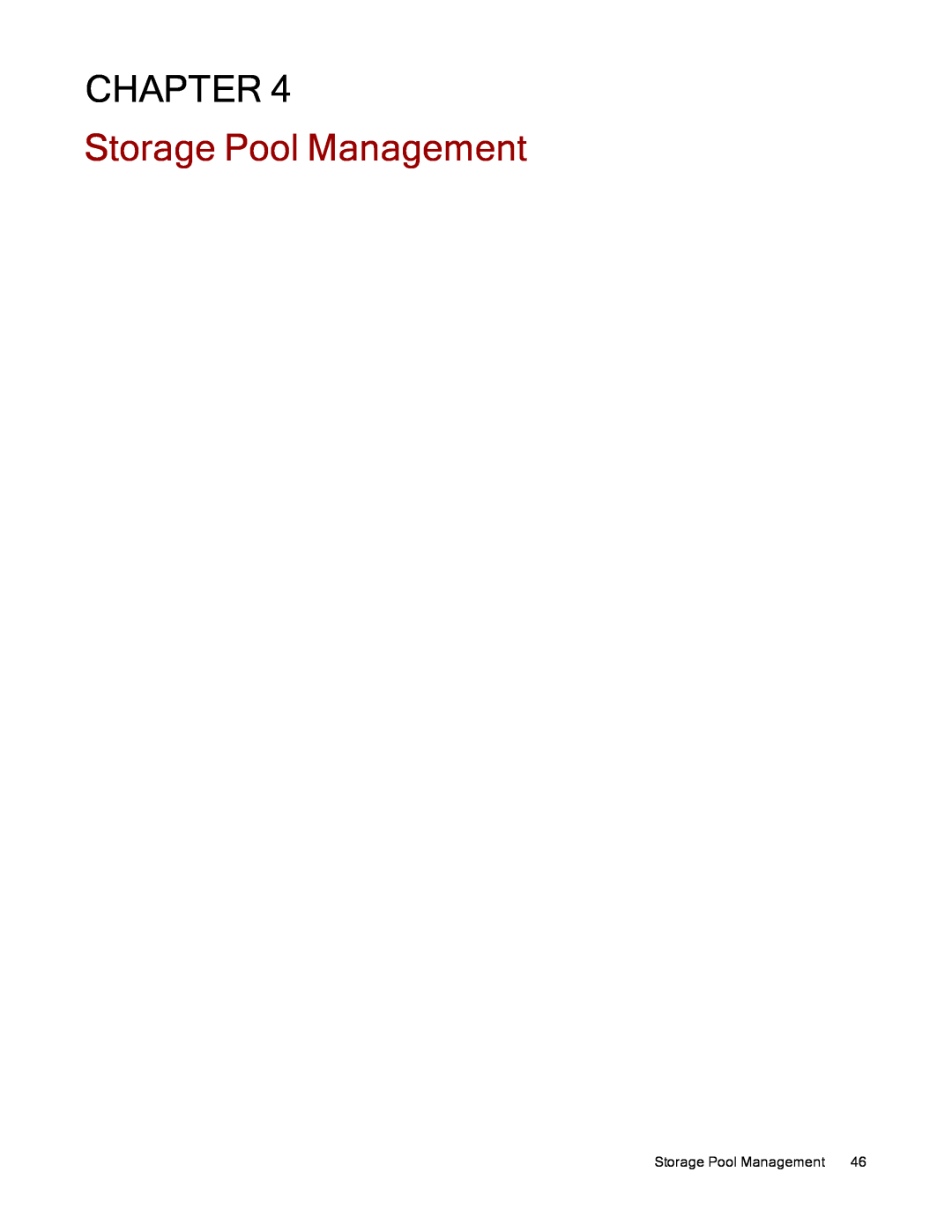 Lenovo 70BJ9007WW, 70BJ9005WW manual Storage Pool Management, Chapter 
