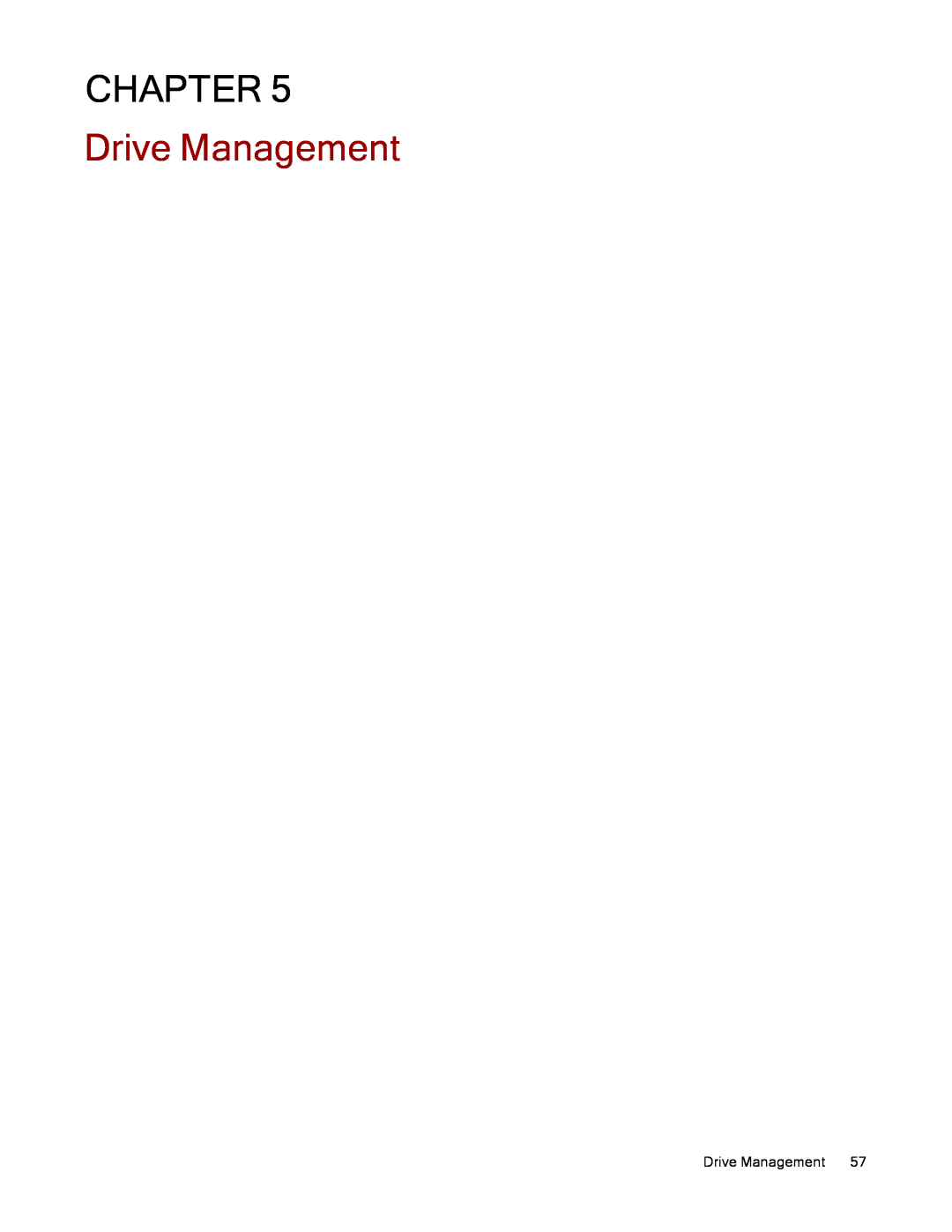 Lenovo 70BJ9005WW, 70BJ9007WW manual Drive Management, Chapter 