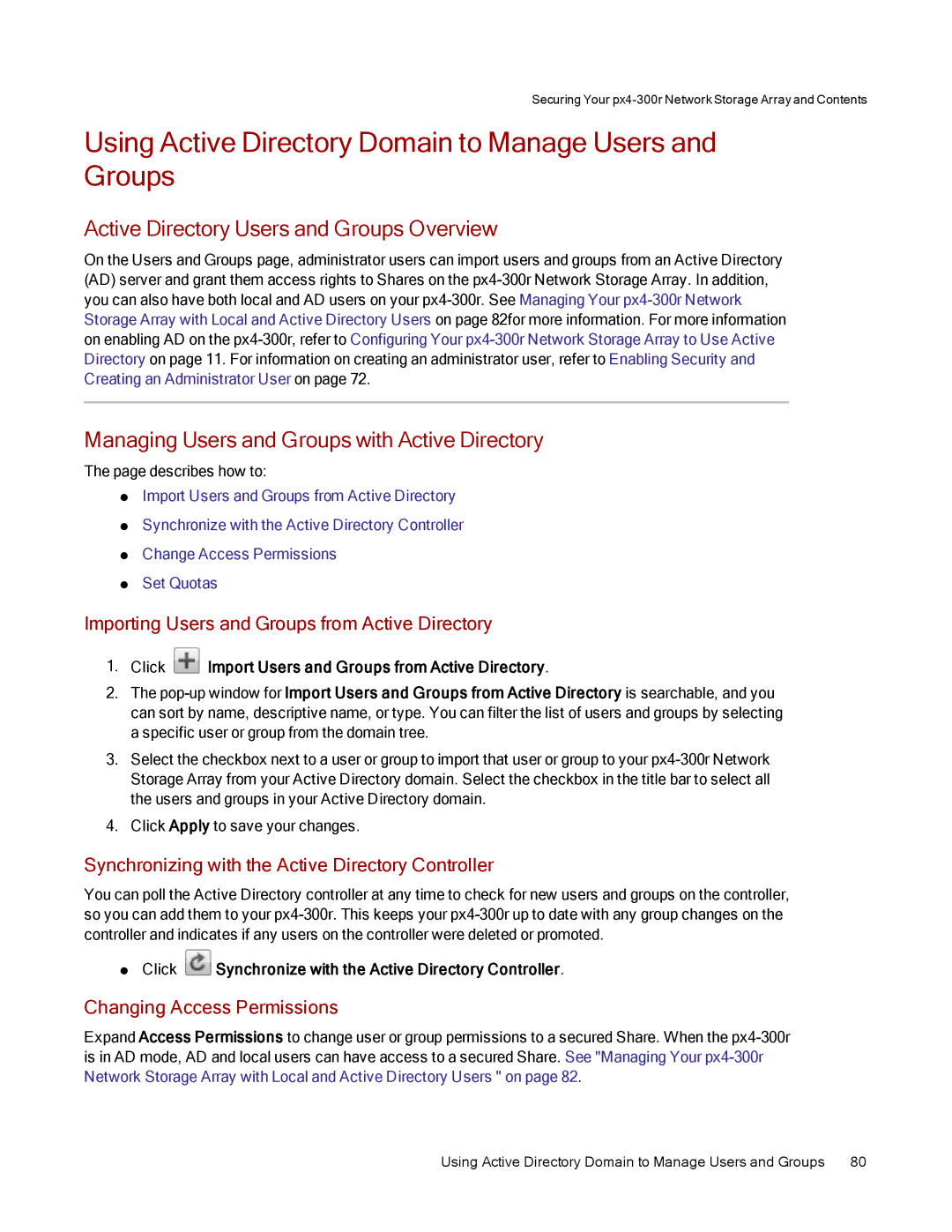 Lenovo 70BJ9007WW Using Active Directory Domain to Manage Users and Groups, Active Directory Users and Groups Overview 