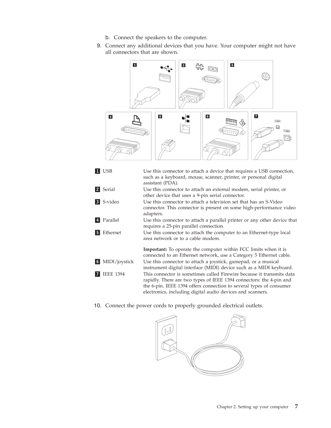 Lenovo 7392, 7397, 7391, 7398, 7396, 7390 manual 1394 