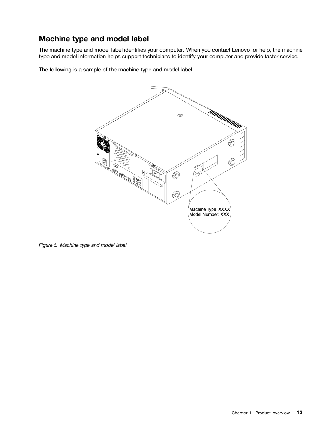 Lenovo 5037, 7517, 5069, 5048, 5034, 5030, 4166, 4169, 268, 1730 manual Machine type and model label 