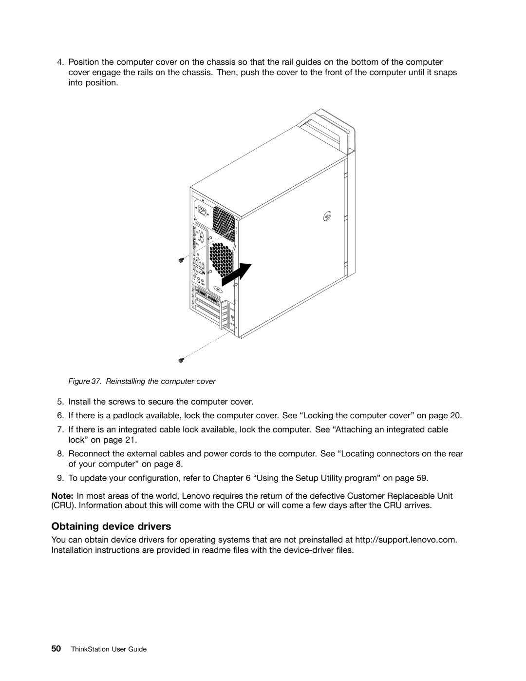 Lenovo 7782, 7824, 7823, 7783, 7821 manual Obtaining device drivers 