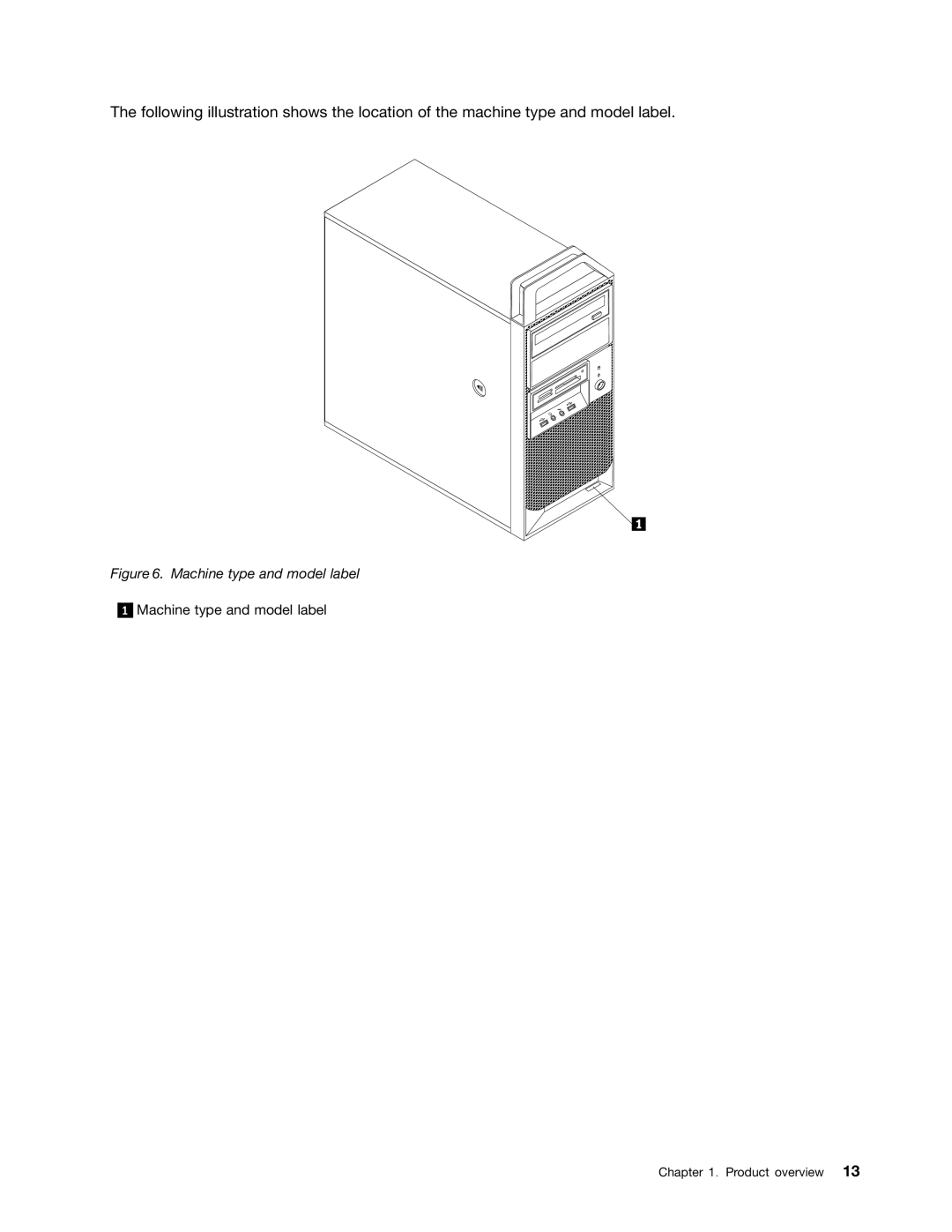 Lenovo 7783, 7782, 7824, 7823, 7821 manual Machine type and model label 