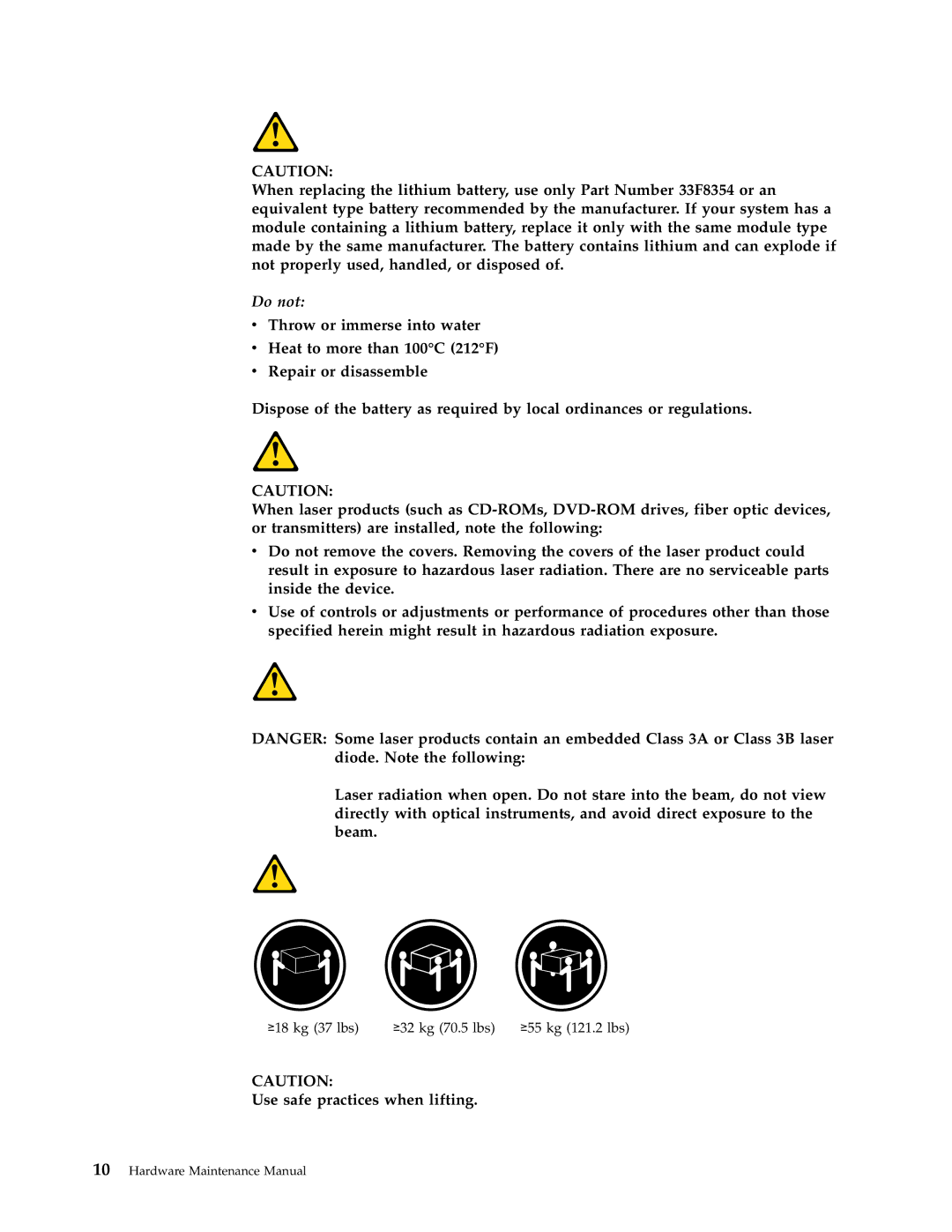 Lenovo 8087, 8094, 8089, 8088, 8090, 8086 manual Do not 