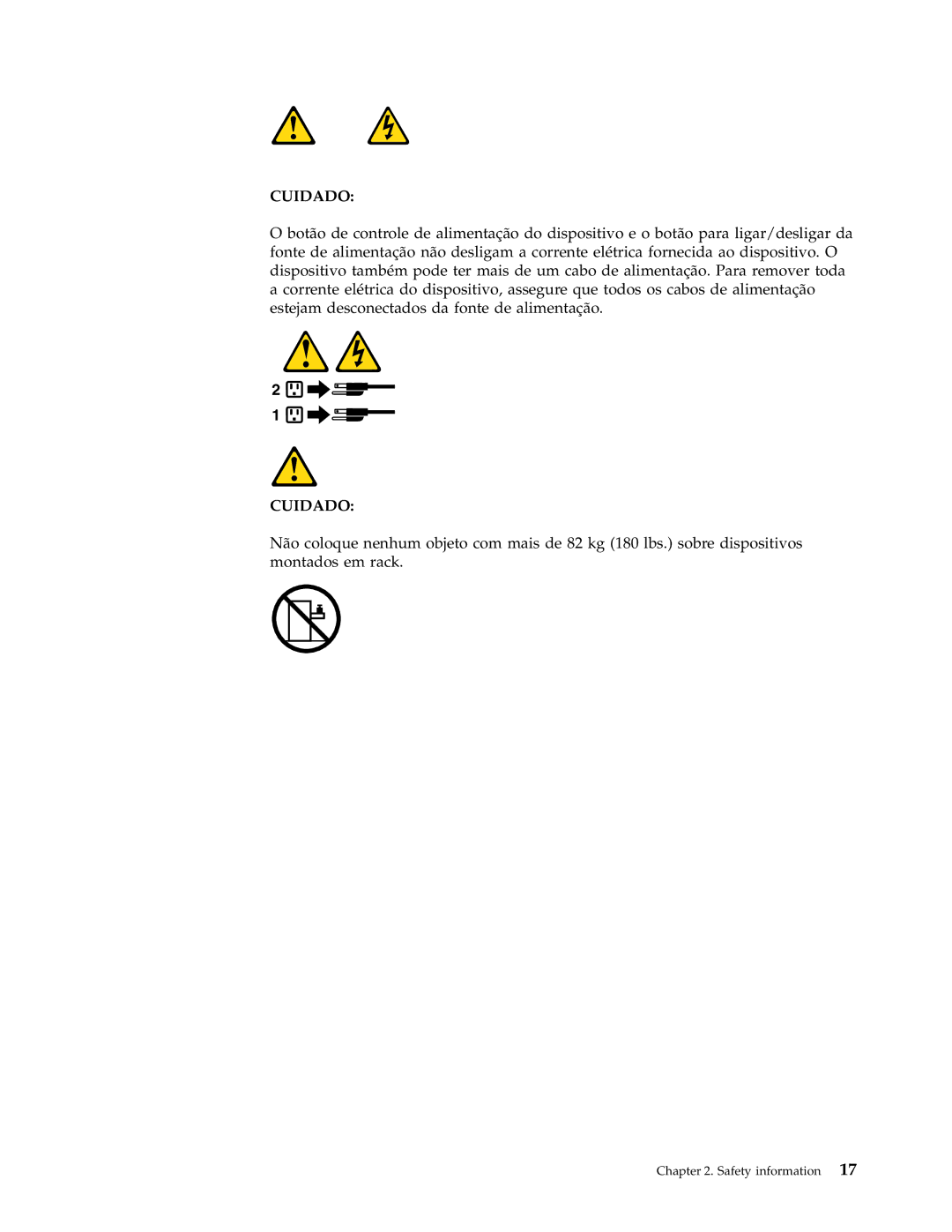 Lenovo 8098 manual Cuidado 