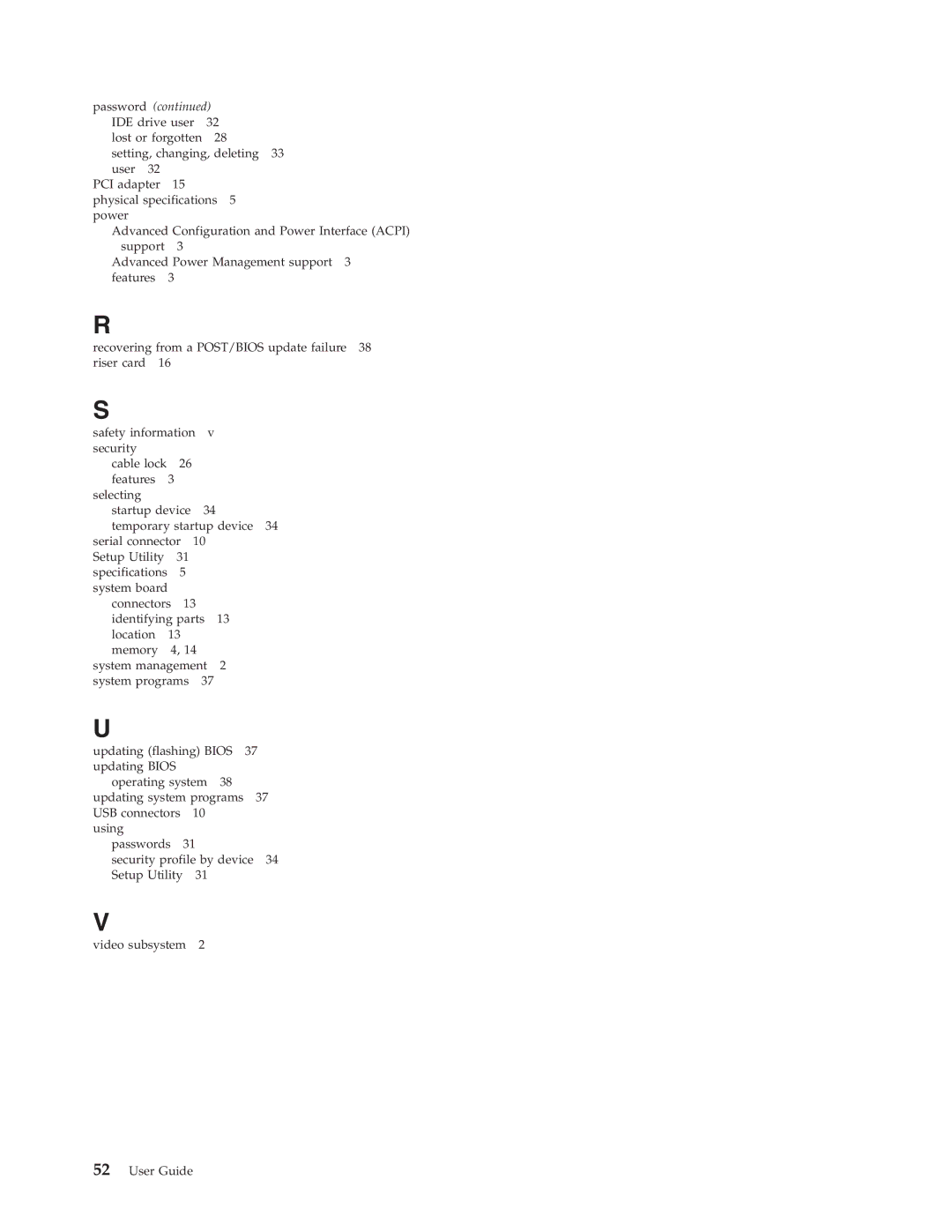 Lenovo 8165, 8154, 8214, 8212, 8213, 8162, 8161, 8164, 8211, 8163, 8111 manual Password 