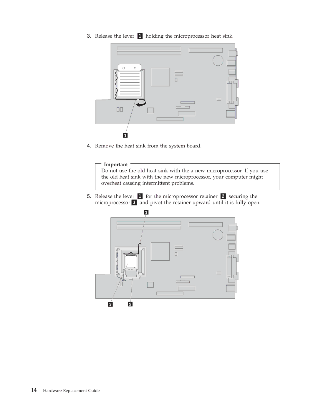 Lenovo 8155, 8160, 8099 manual Hardware Replacement Guide 