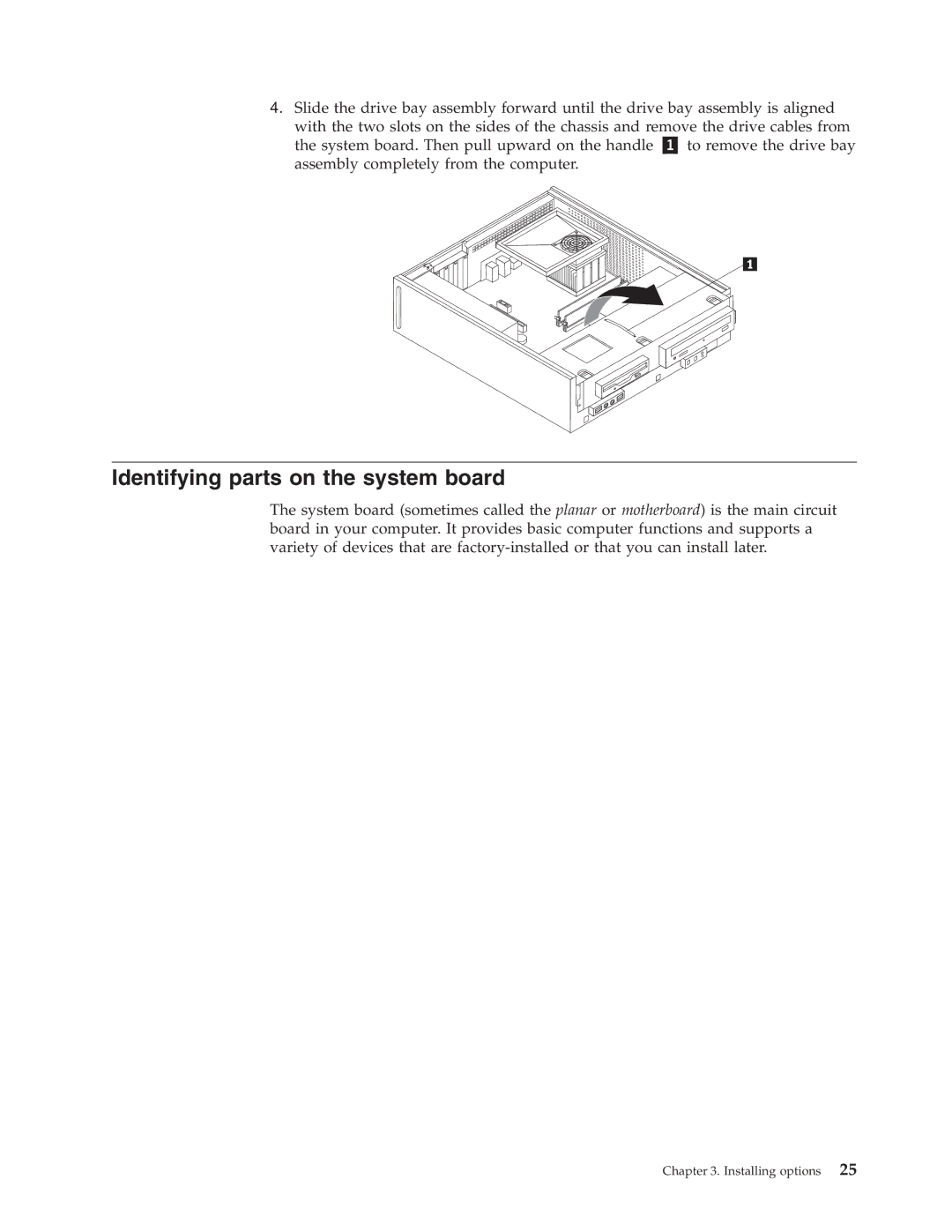 Lenovo 8706 Types 8716, 8972, 8980, 8970, 8976, 8982, 9276, 9266, 9695, 9380, 9632, 9647, 9384 Identifying parts on the system board 