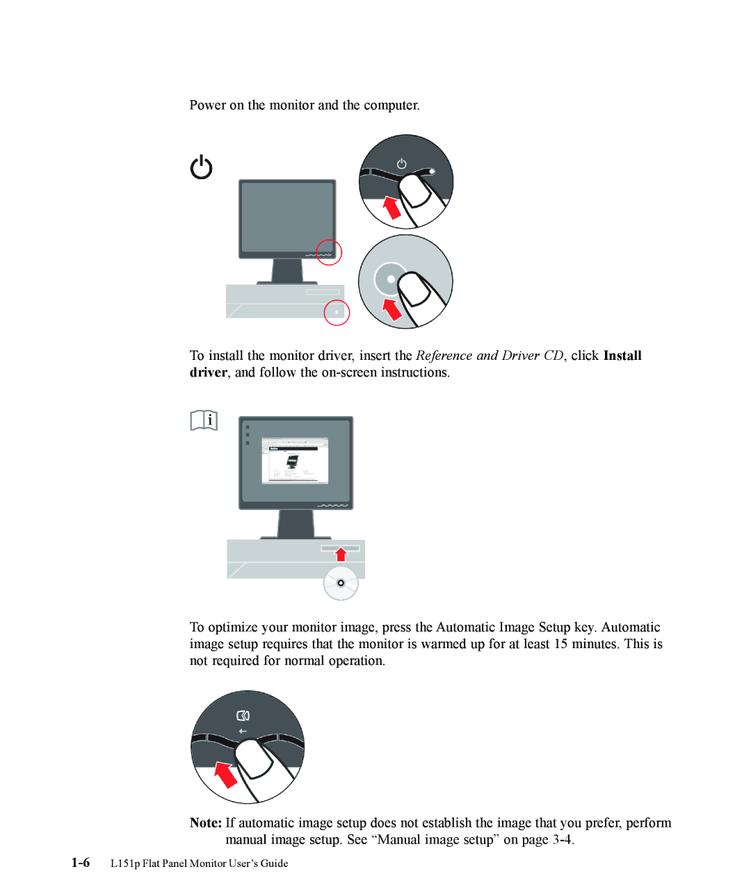 Lenovo 9205-HG2 manual 6L151p Flat Panel Monitor User’s Guide 