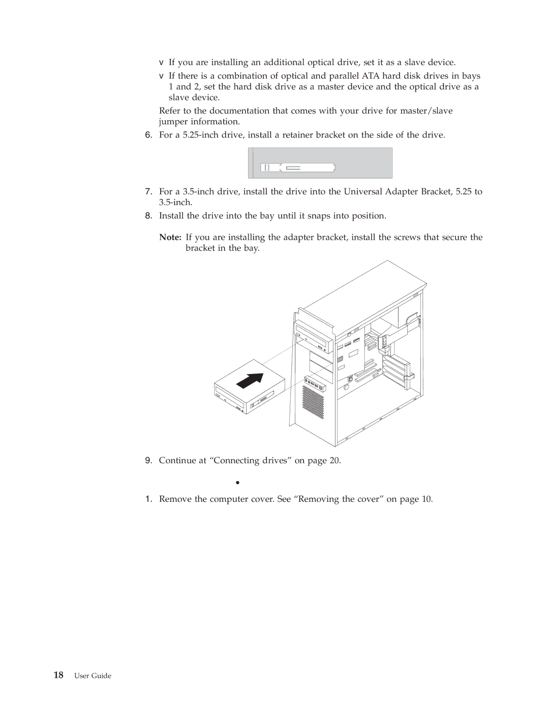 Lenovo 9212, 9213 manual Installing a hard disk drive in bay 