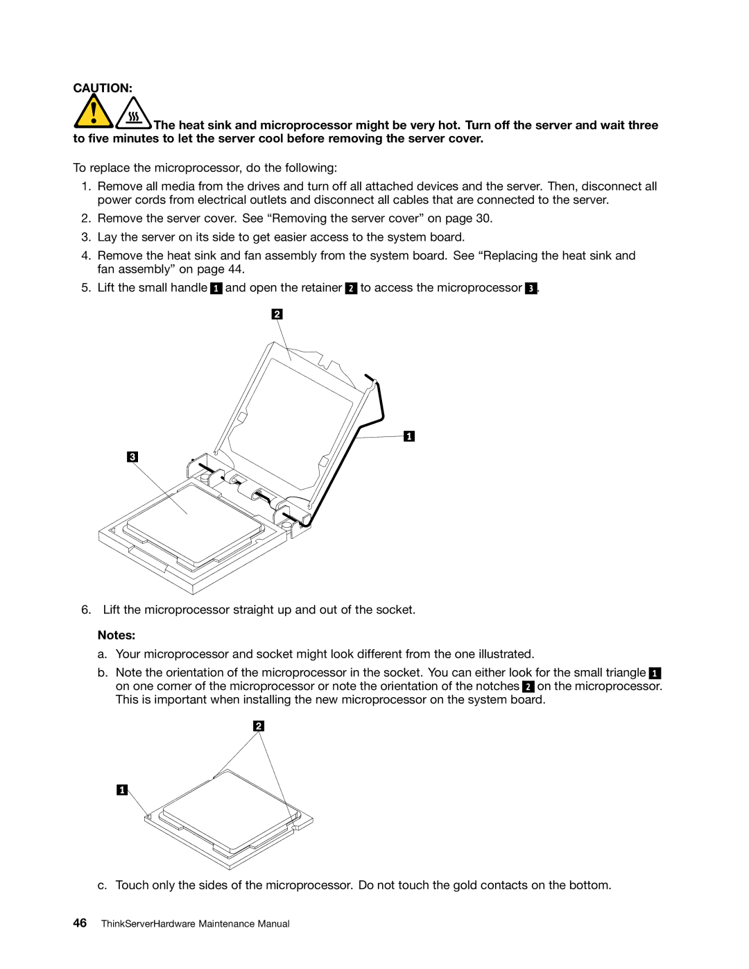 Lenovo 992, 981, 1008, 1010 manual ThinkServerHardware Maintenance Manual 