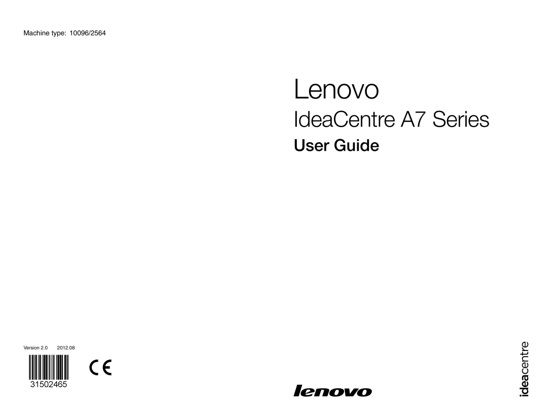 Lenovo A7 manual Lenovo 