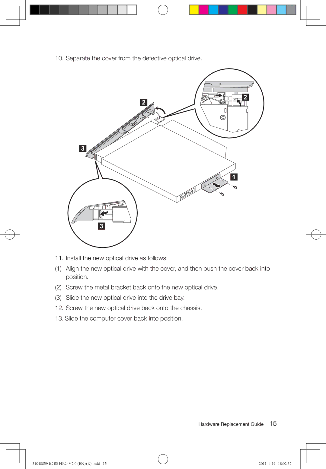 Lenovo B3 manual Hardware Replacement Guide 