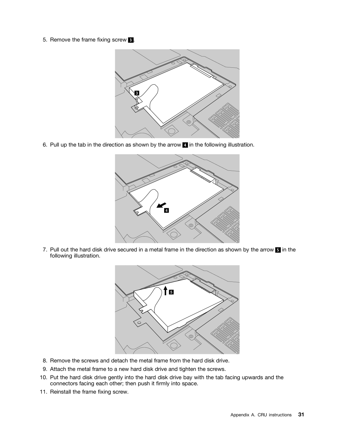 Lenovo B470E manual Appendix A. CRU instructions 